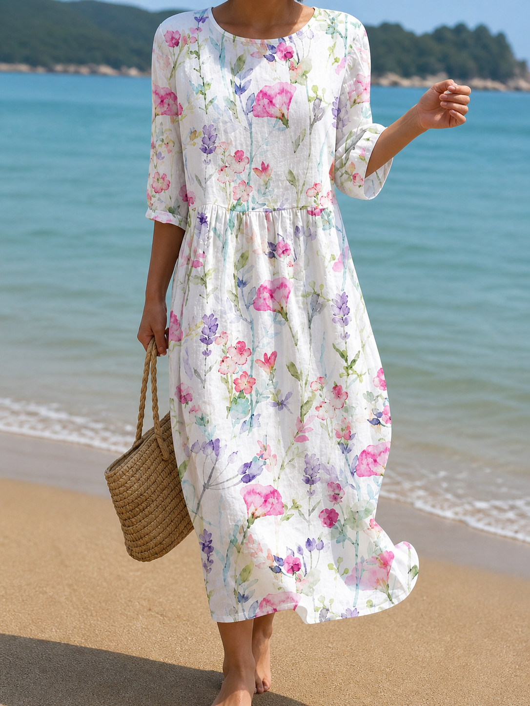 Uley | Floral design dress