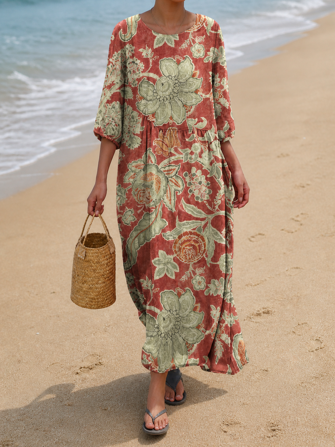 Susy | Dress with floral design