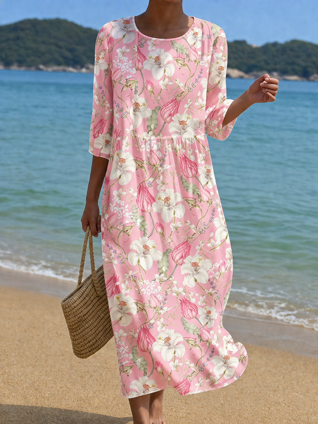 Marga | Floral design dress