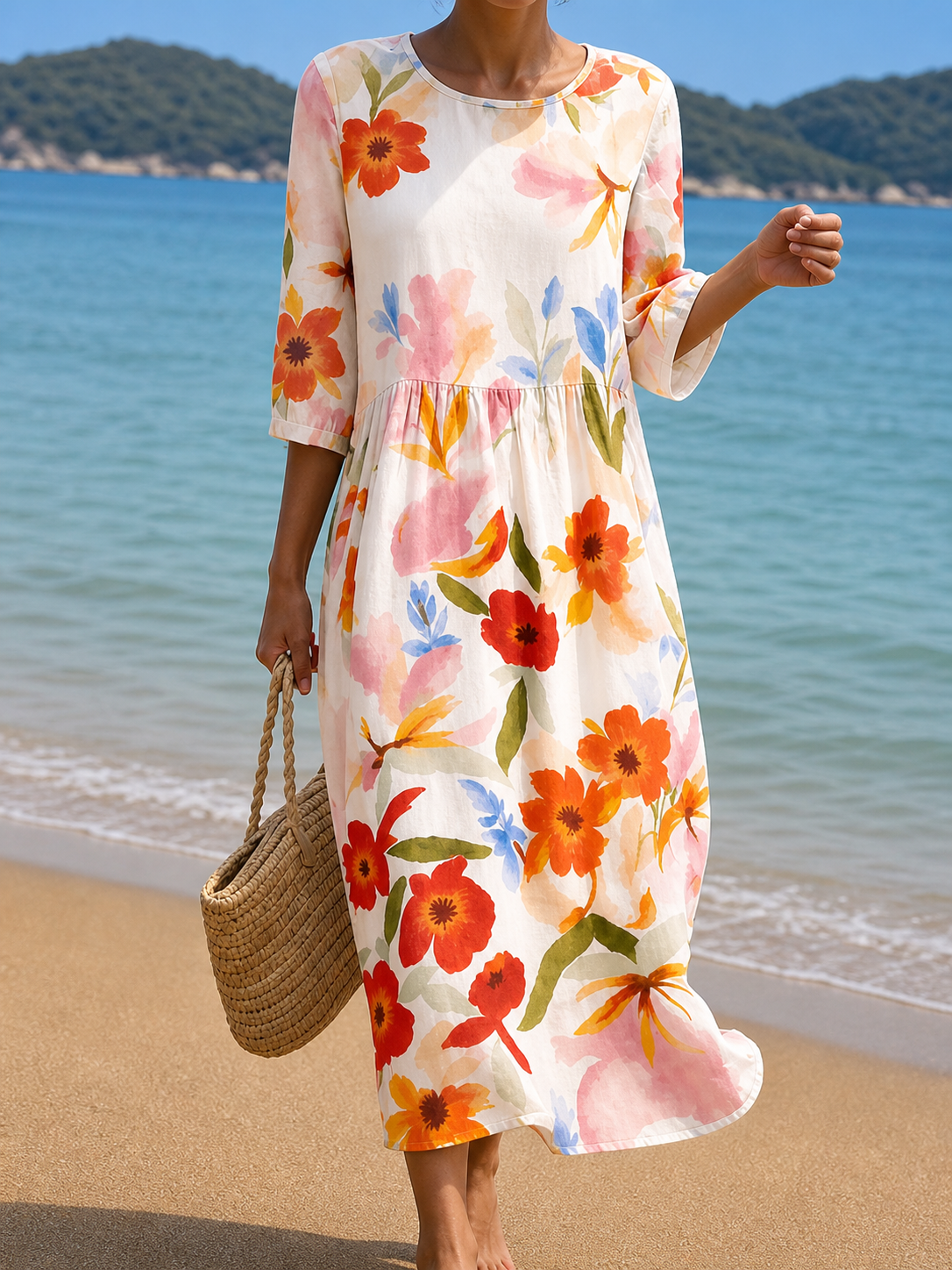 Kelly | Dress with floral design