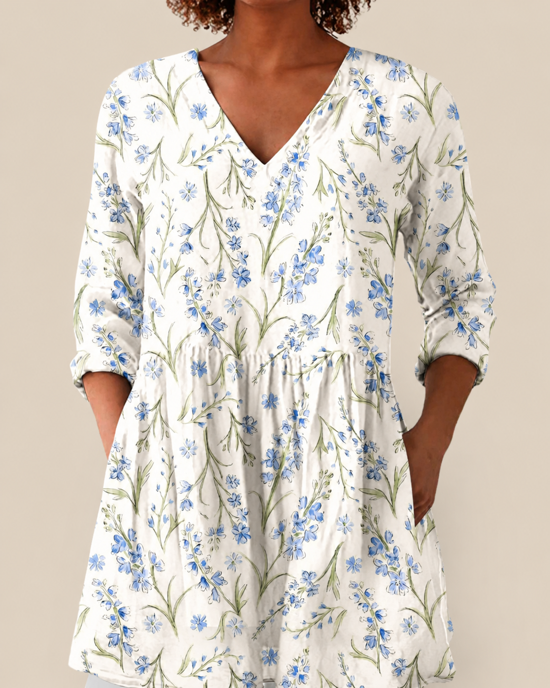 Brielle | Loose Blouse with Striking Design