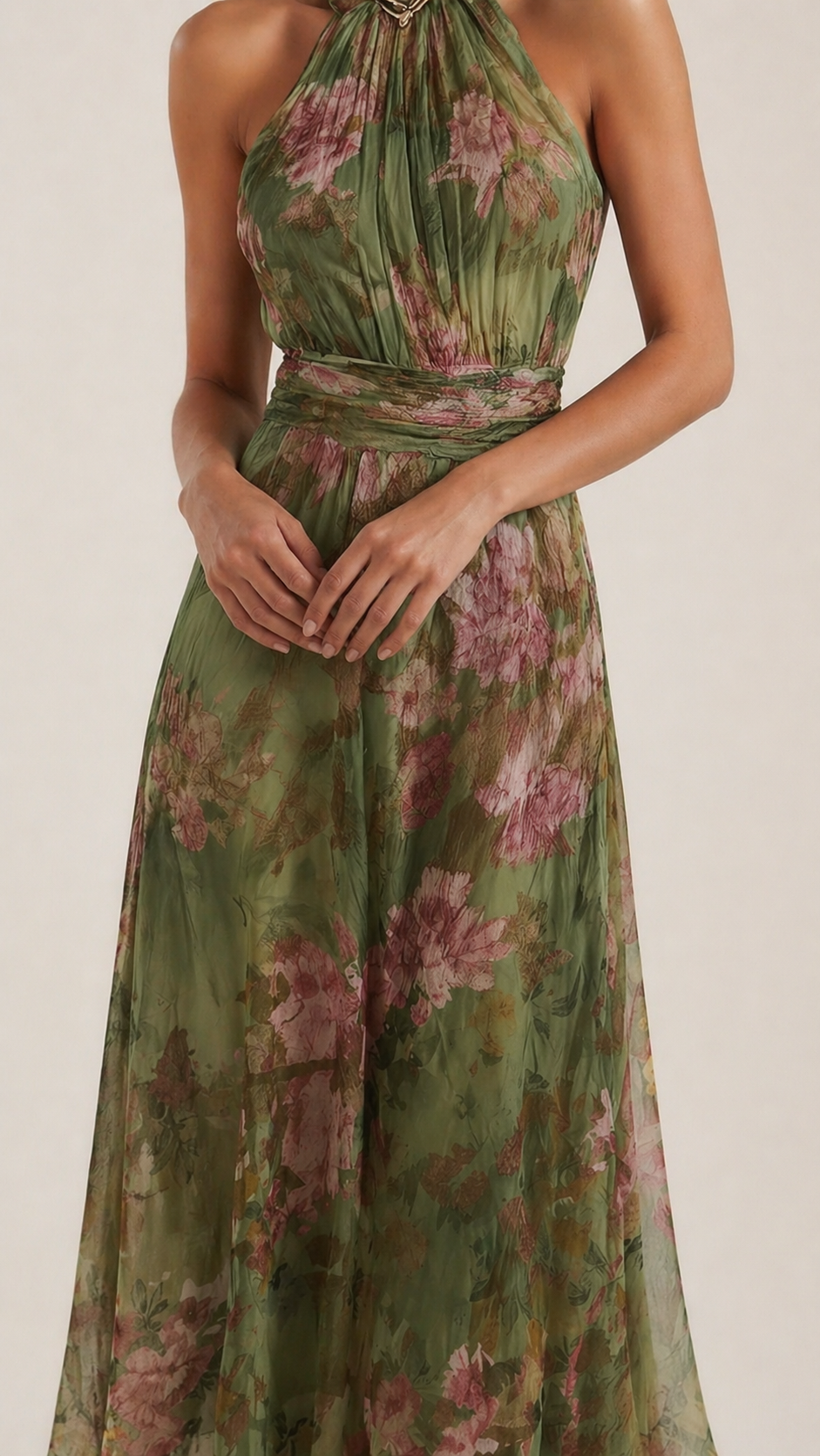 Sophie | Elegant Floral Print Dress