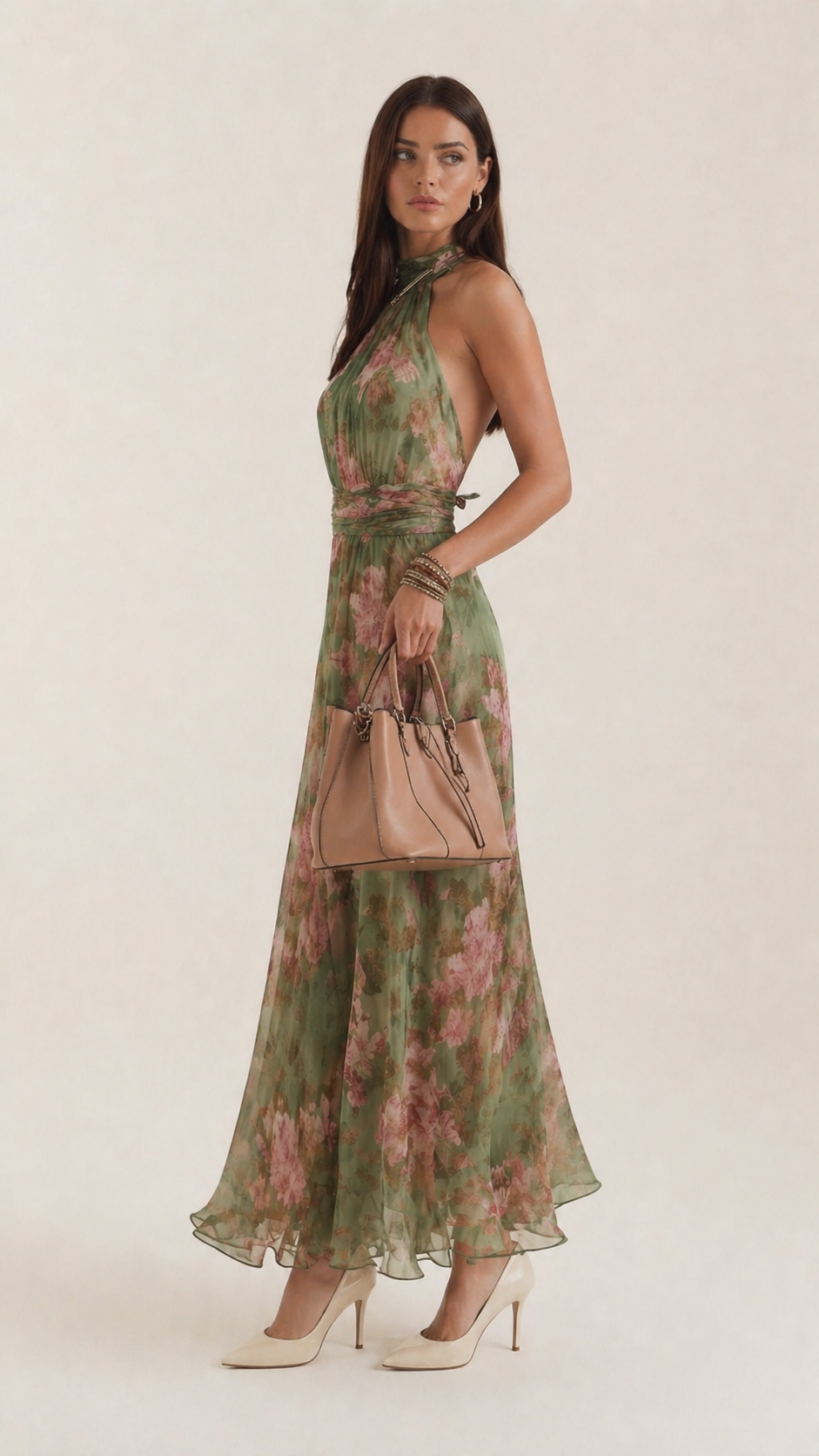 Sophie | Elegant Floral Print Dress