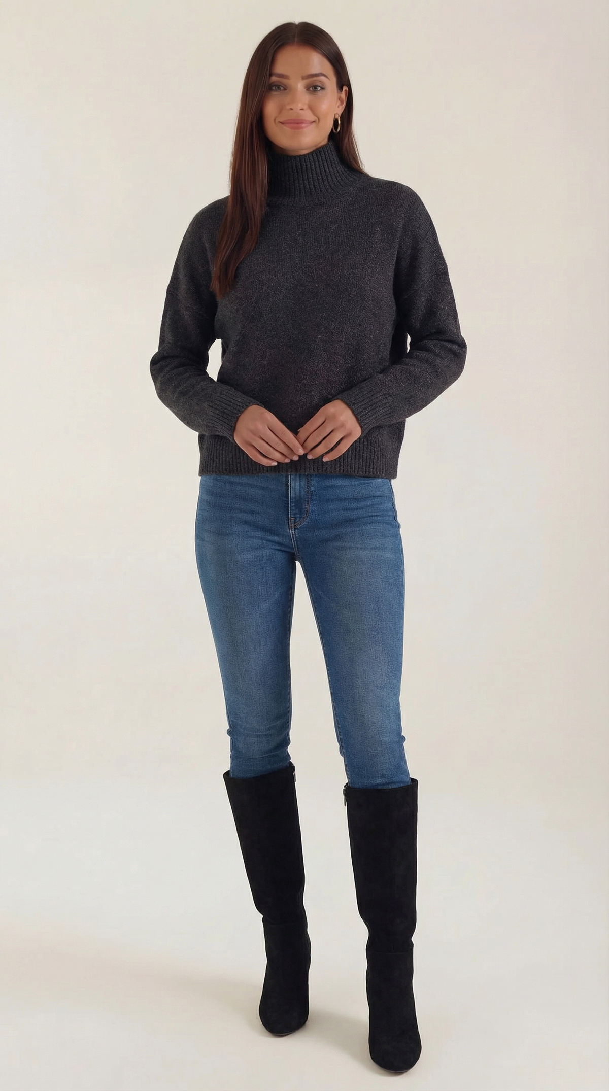 Andrea turtleneck sweater - Stylish knit