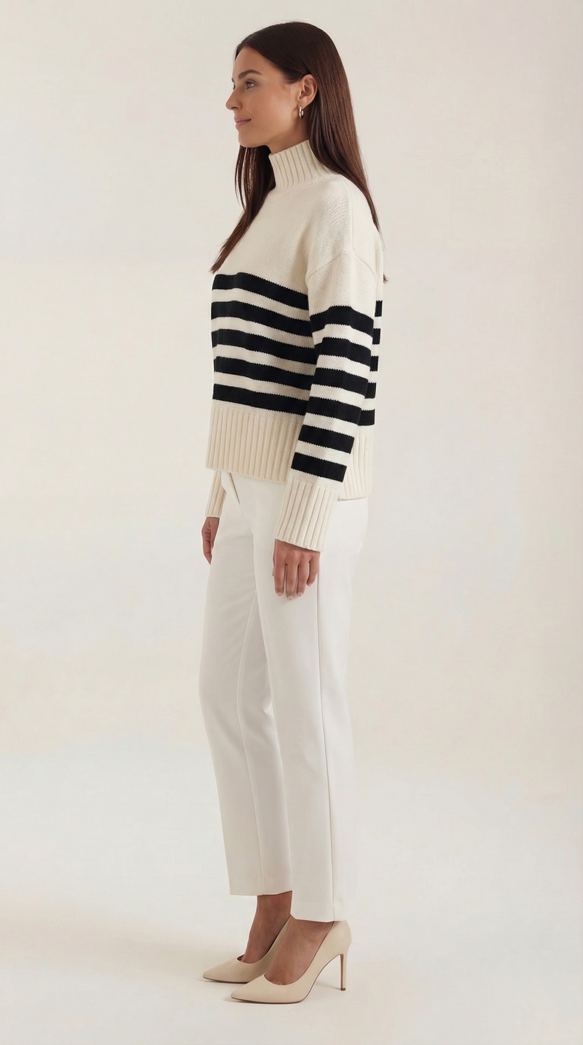Oversized Striped Sweater