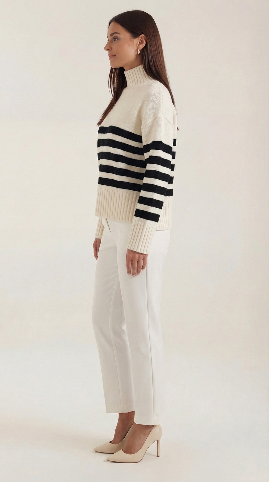 Oversized Striped Sweater