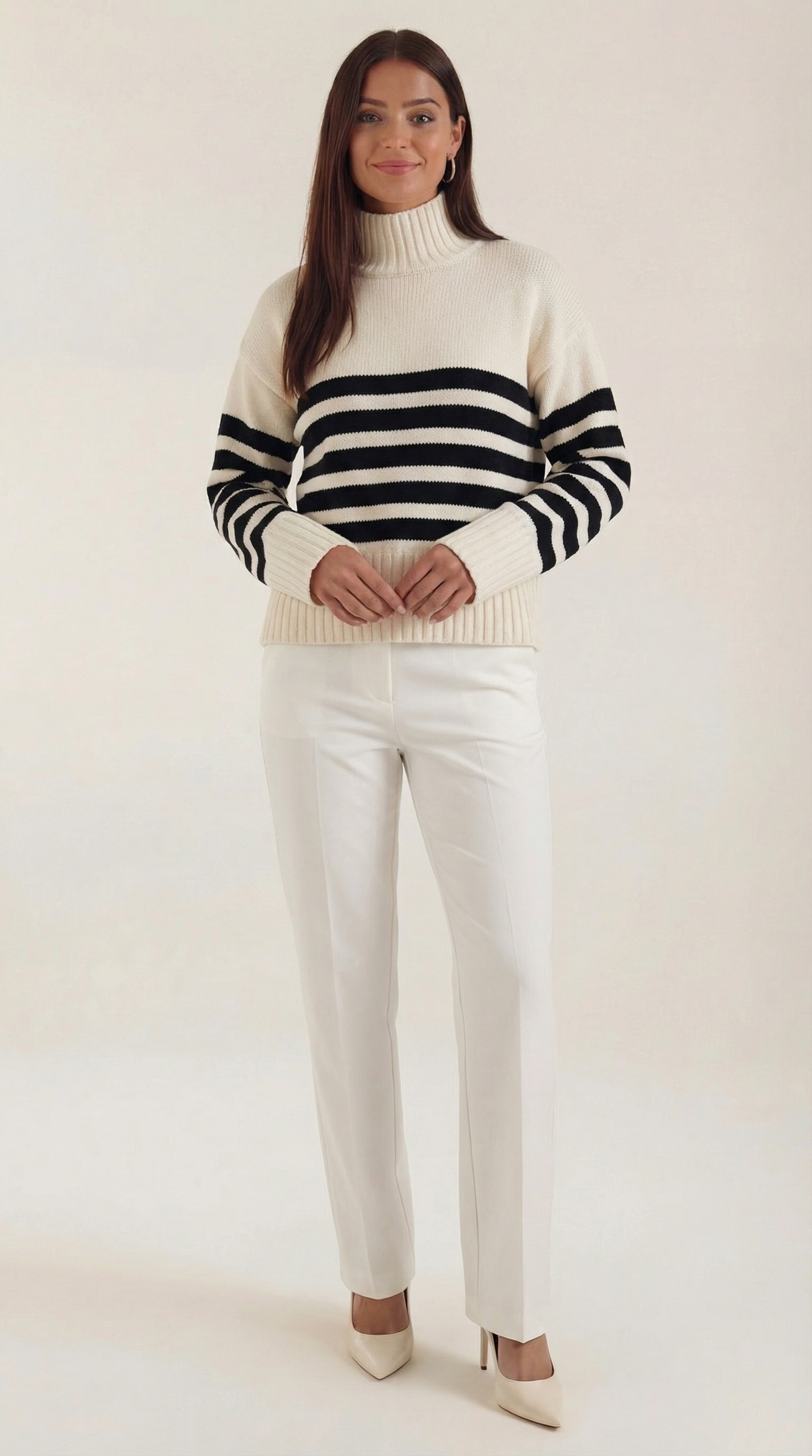 Oversized Striped Sweater