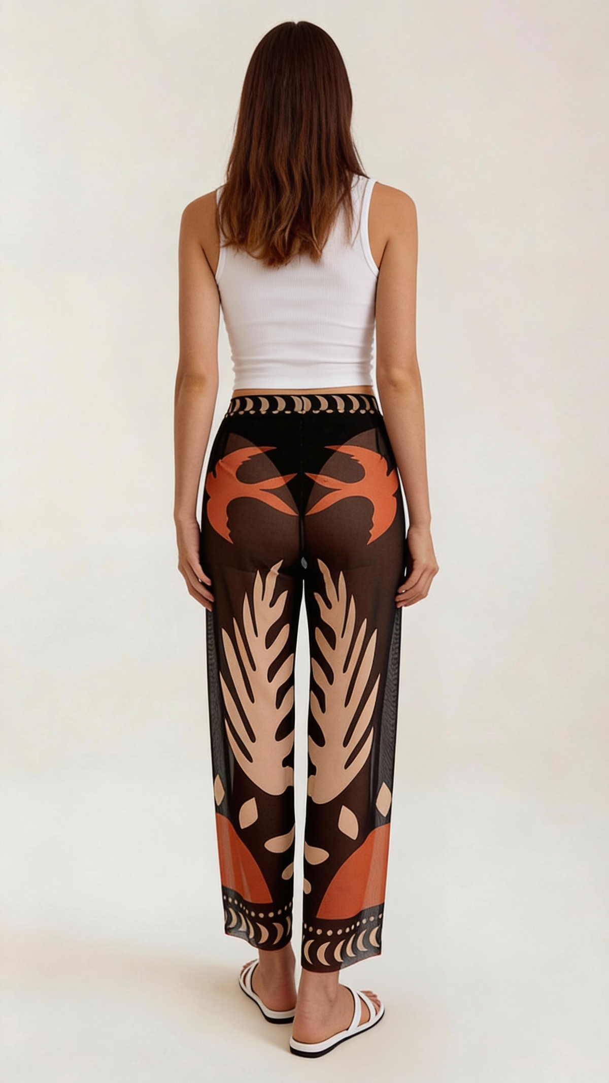 Beth Boho Transparent Trousers