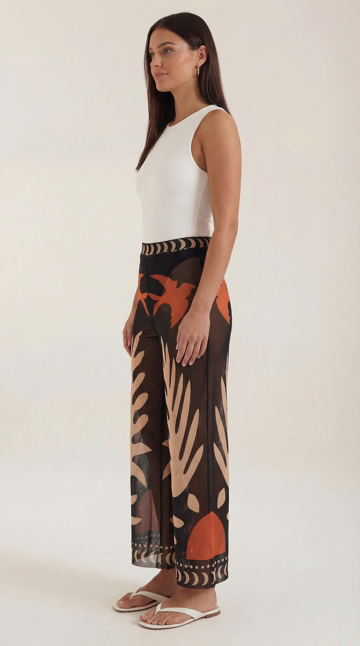 Beth Boho Transparent Trousers