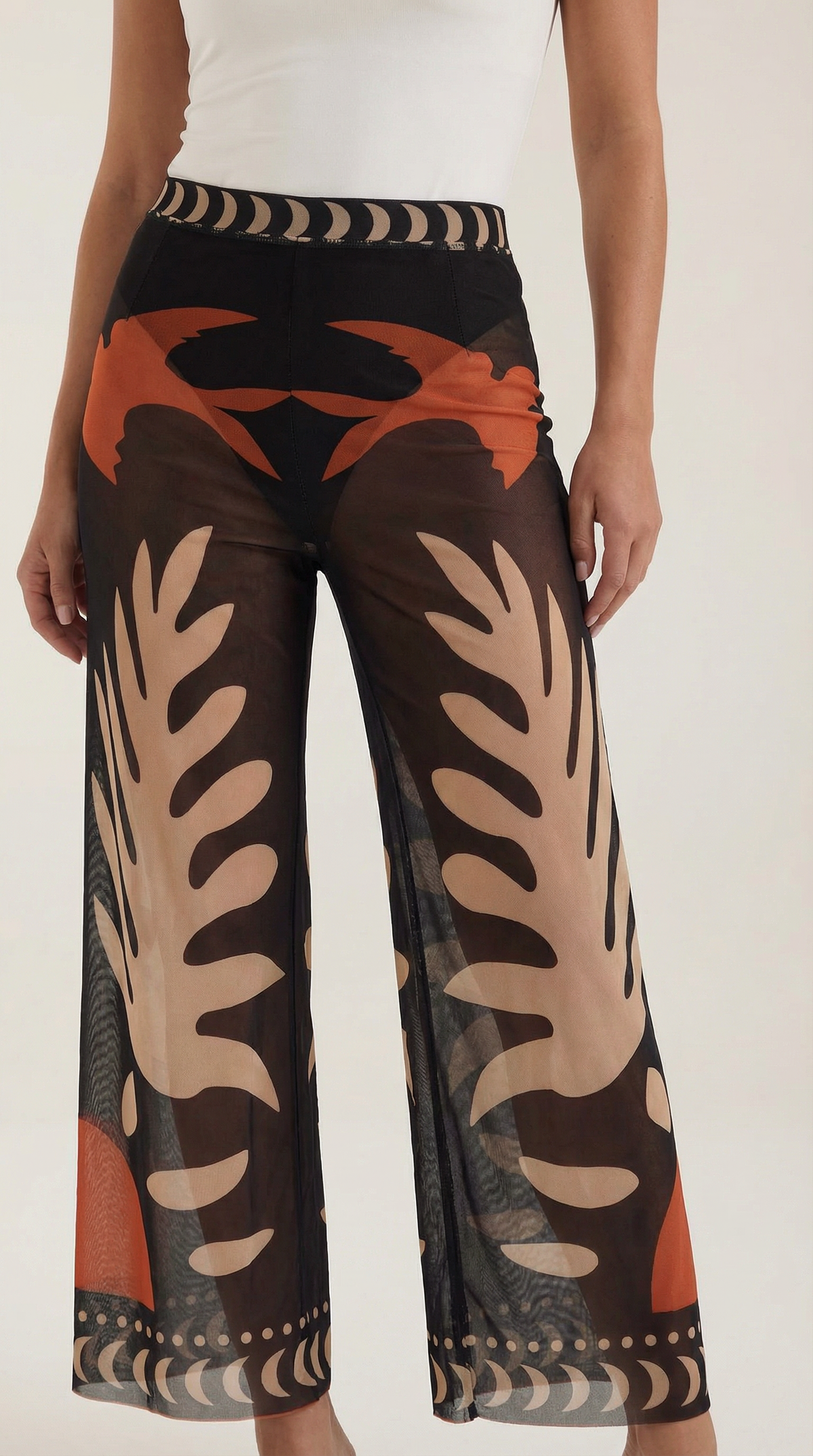 Beth Boho Transparent Trousers