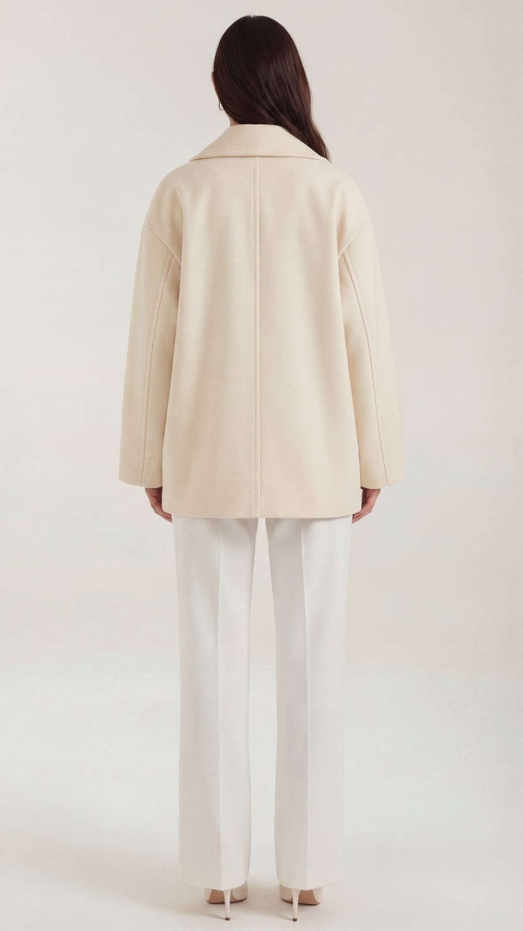 Carolyn's oversized jacket