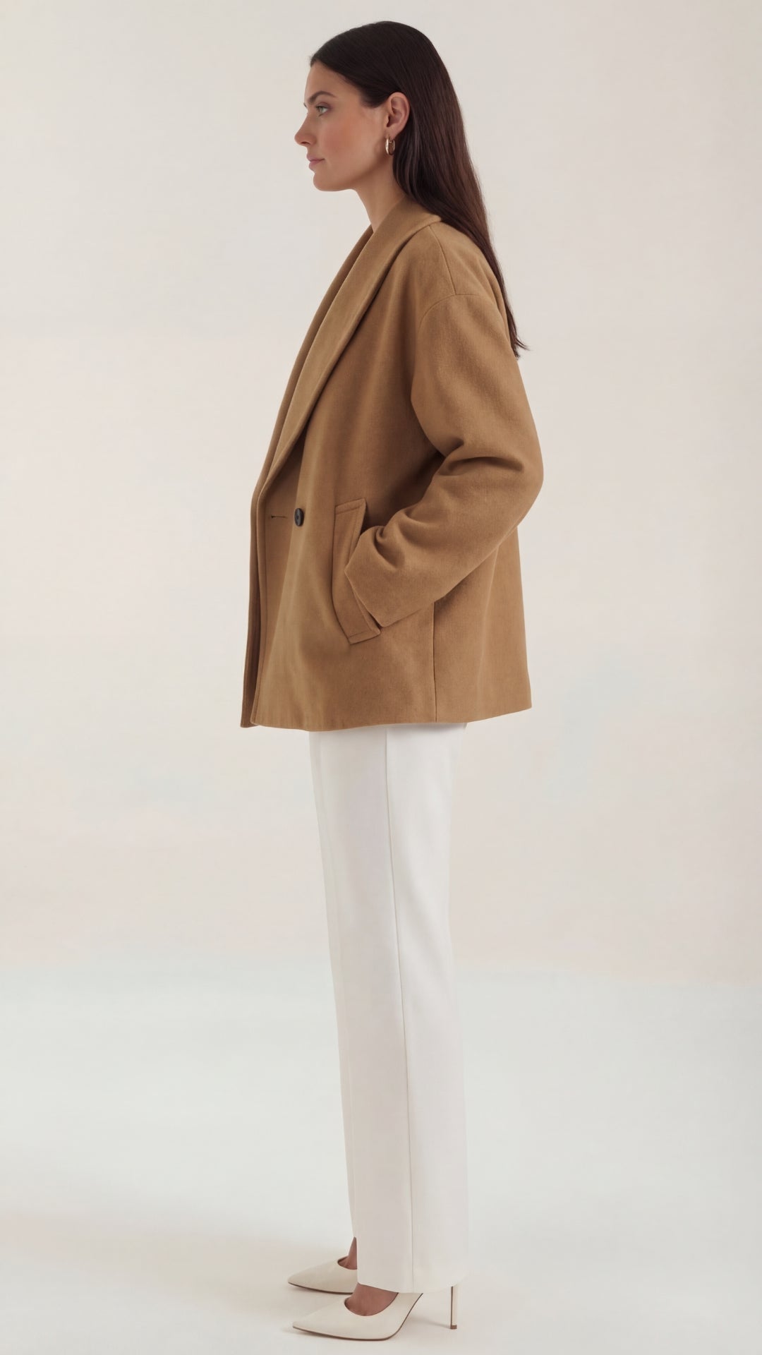 Carolyn's oversized jacket