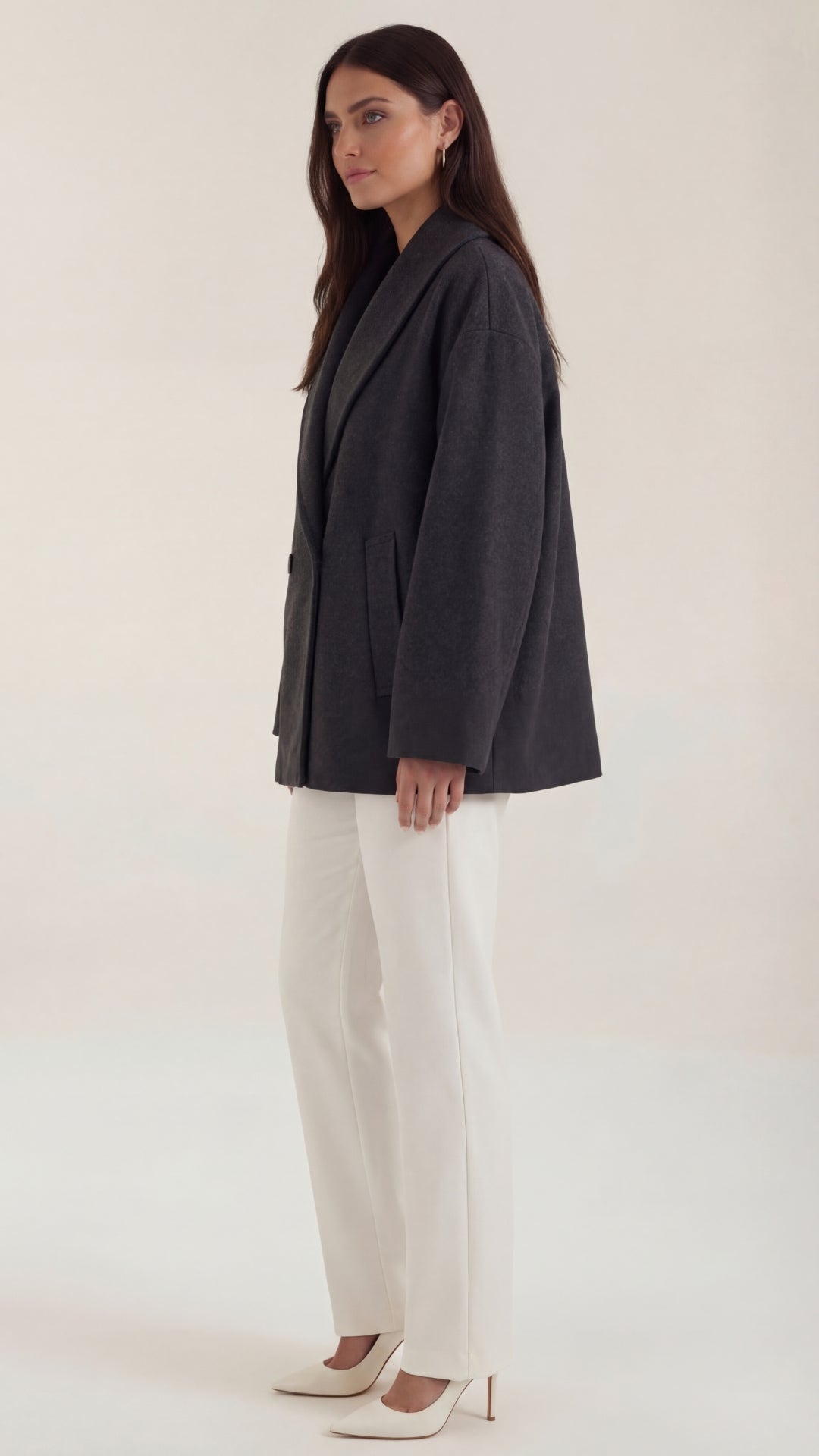 Carolyn's oversized jacket