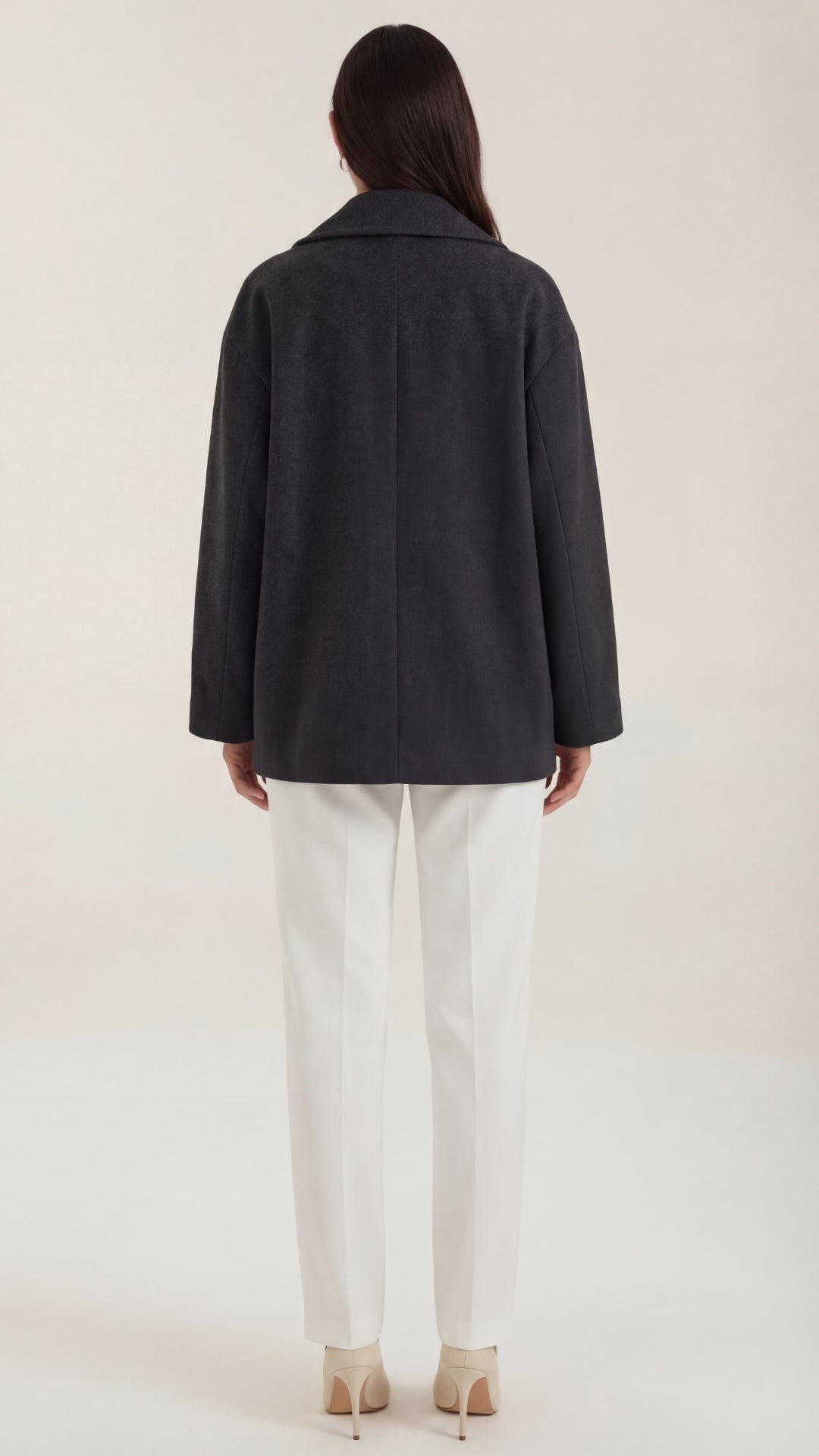 Carolyn's oversized jacket