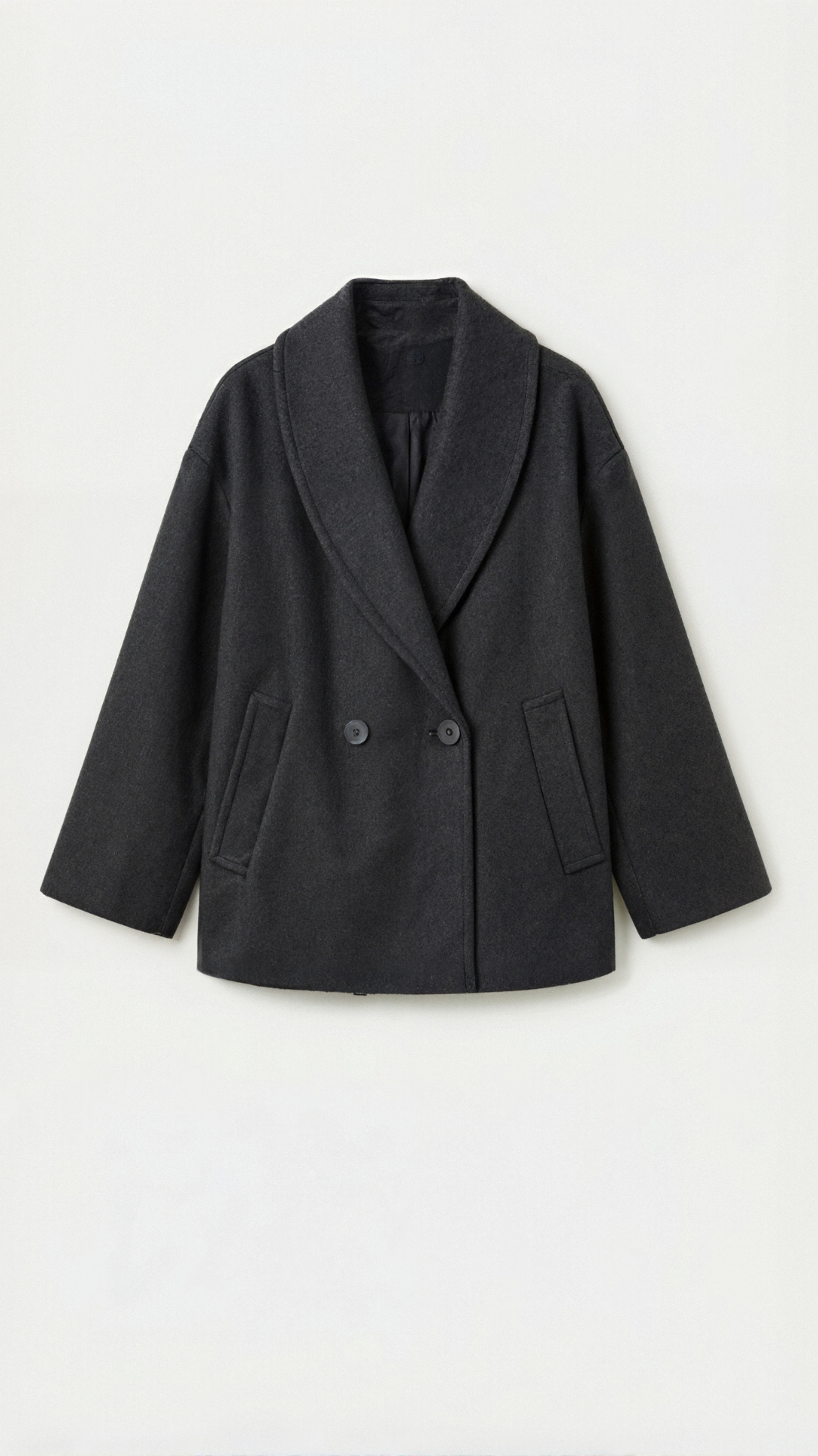 Carolyn's oversized jacket