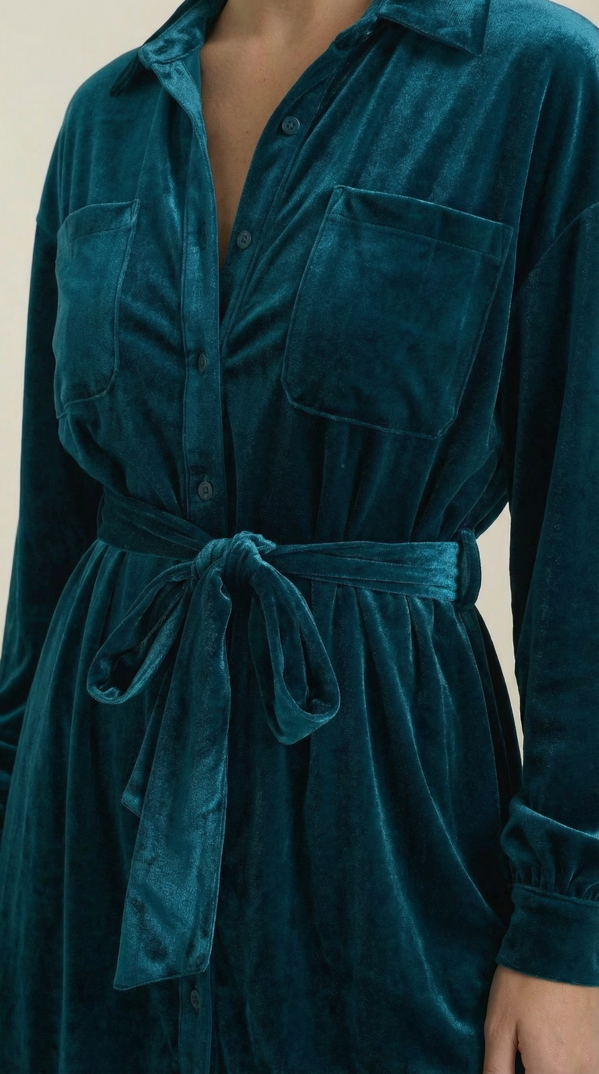 Cecilia Gürtel Shirt Mini Dress