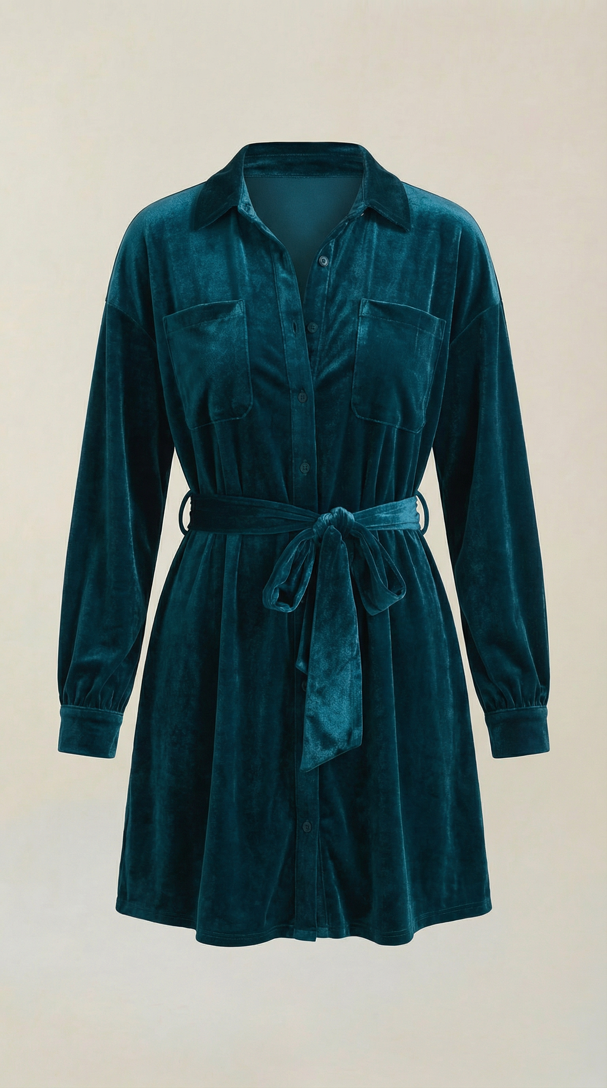 Cecilia Gürtel Shirt Mini Dress
