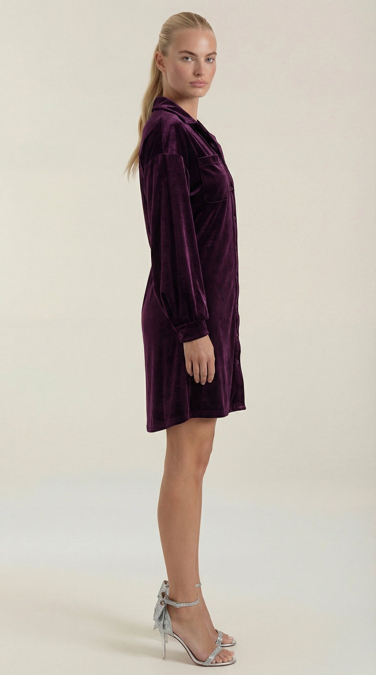 Cecilia Gürtel Shirt Mini Dress