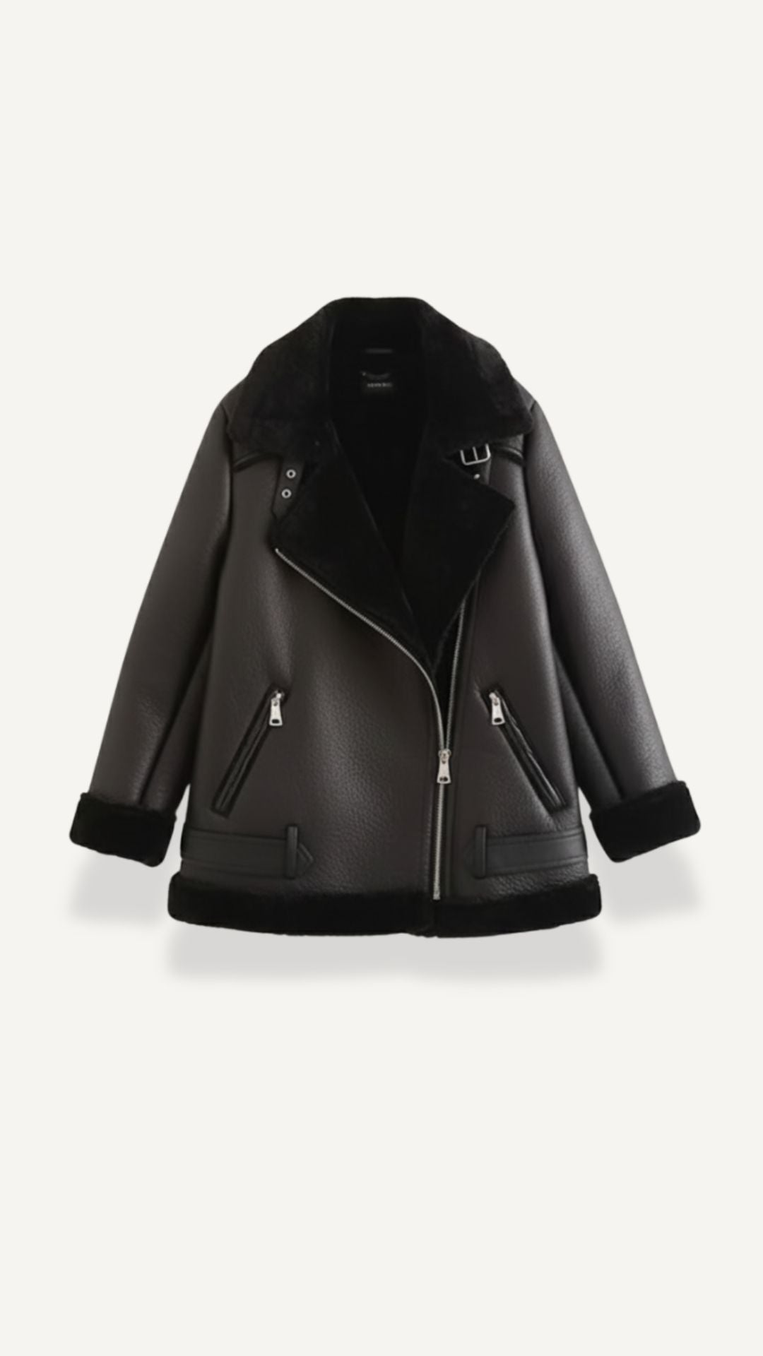 Christine fleece belted jacket