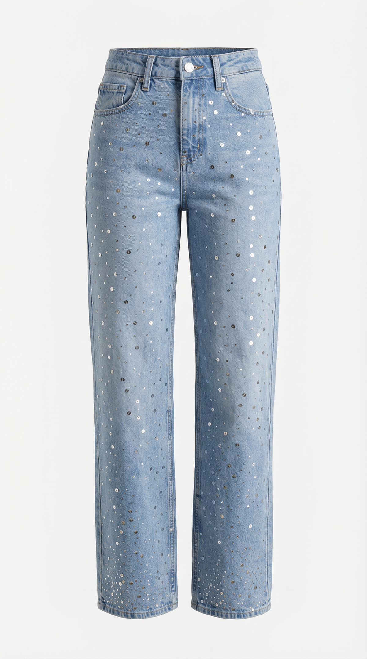 Sparkling Dawn Loose Jeans