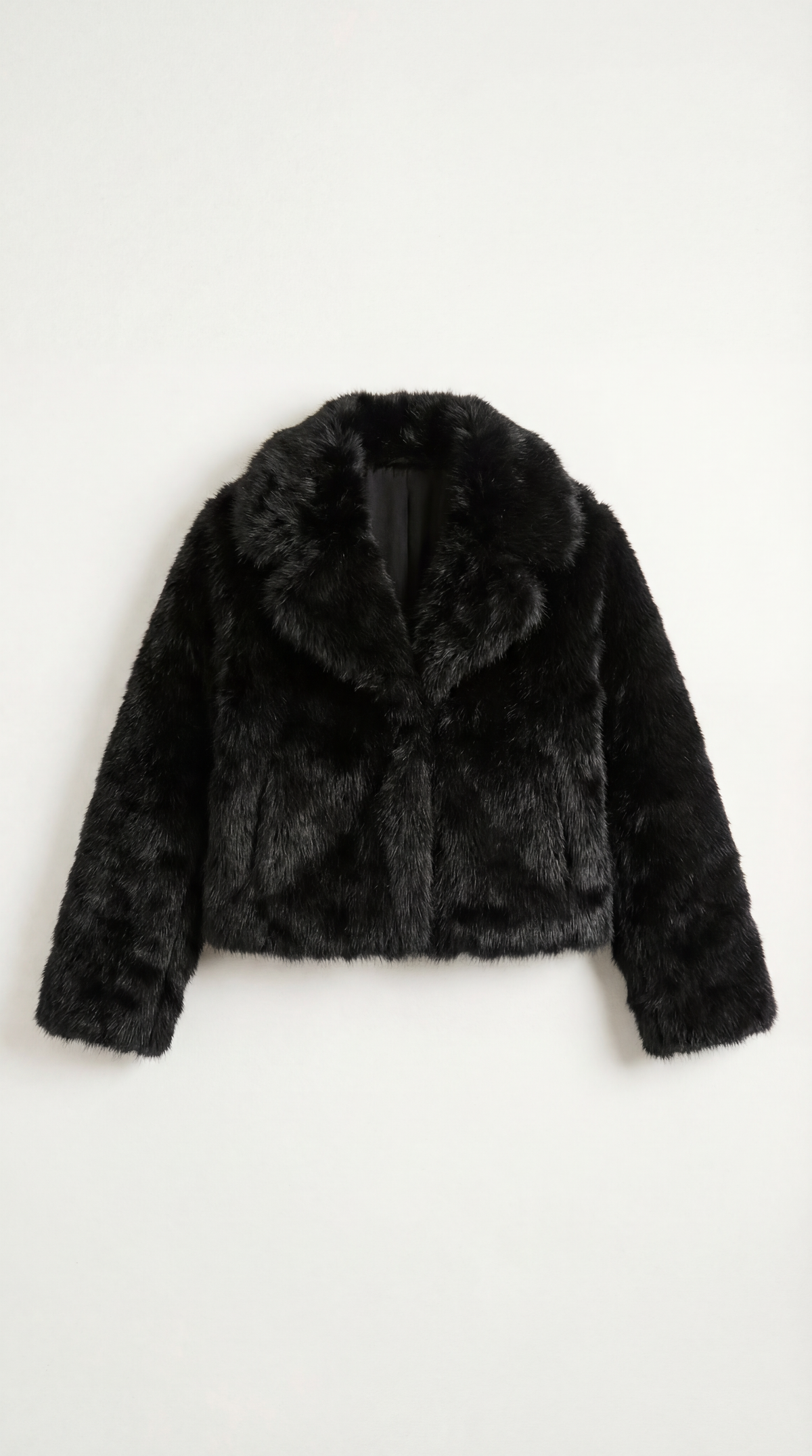 Debra Black Faux Leather Jacket