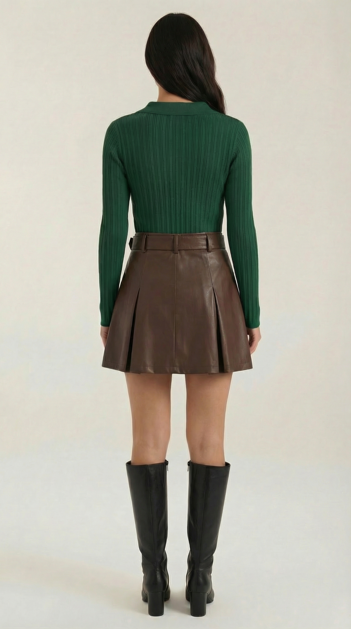 Elaine Rib-Knit Sweater
