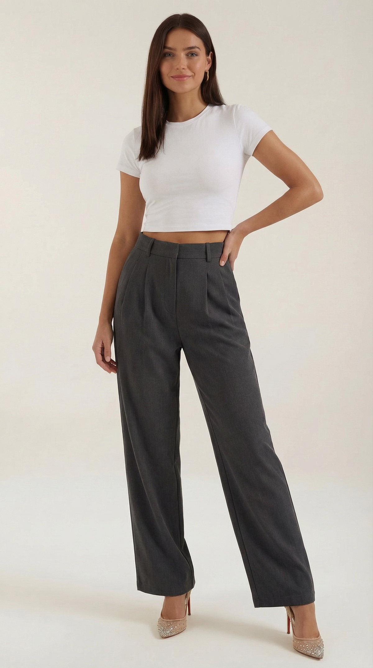 Emma Wide-Leg Trousers