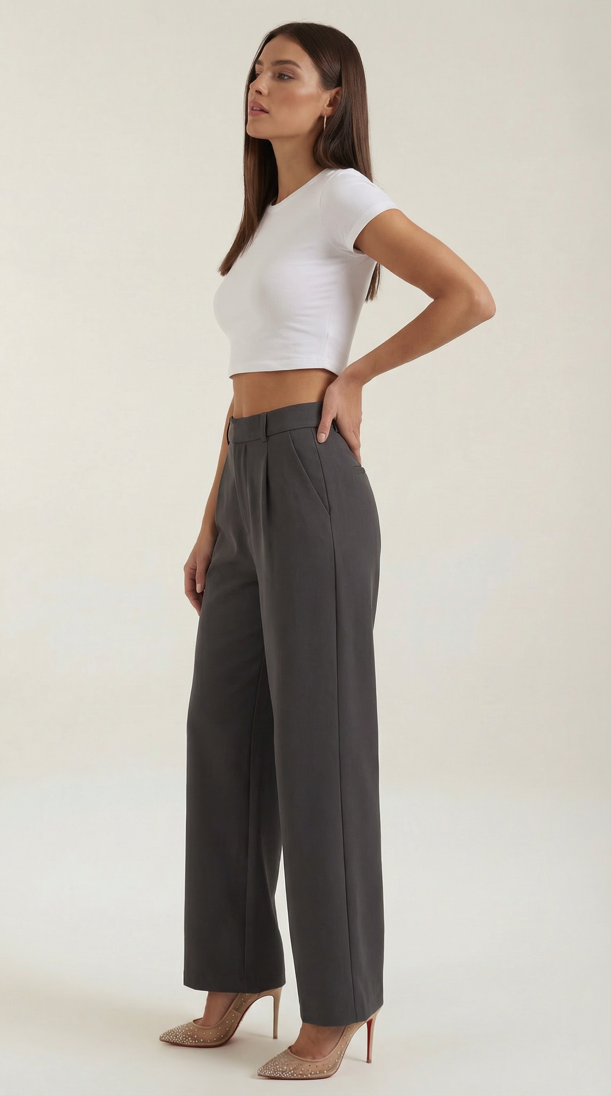 Emma Wide-Leg Trousers