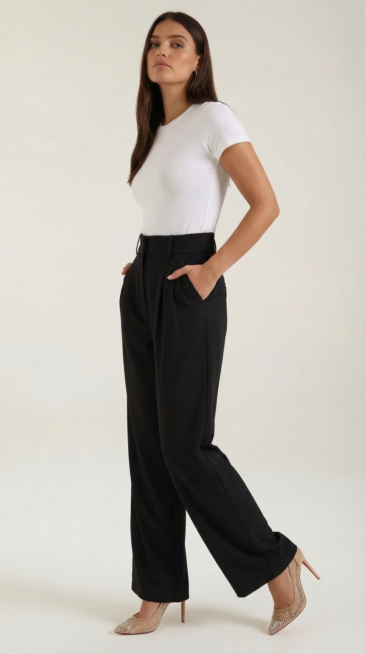 Emma Wide-Leg Trousers