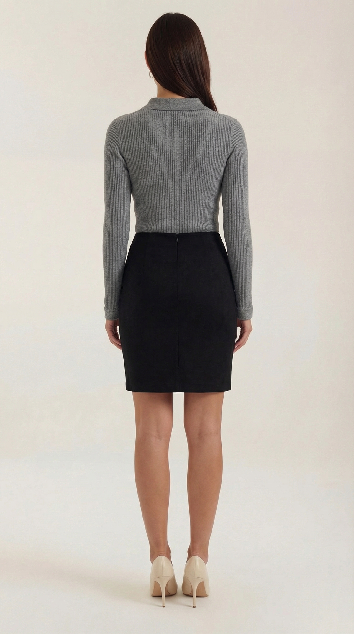 Wool Turtleneck Sweater - Gail Langarm