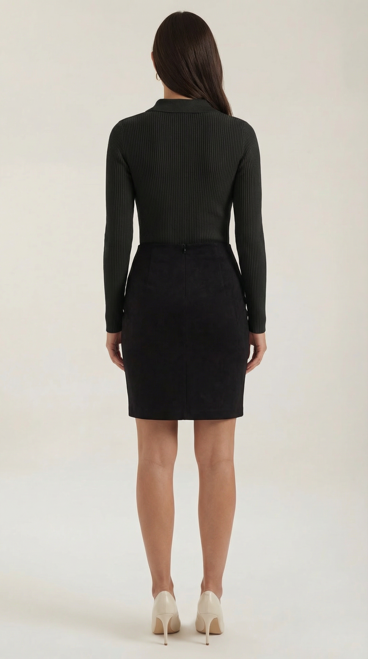Wool Turtleneck Sweater - Gail Langarm
