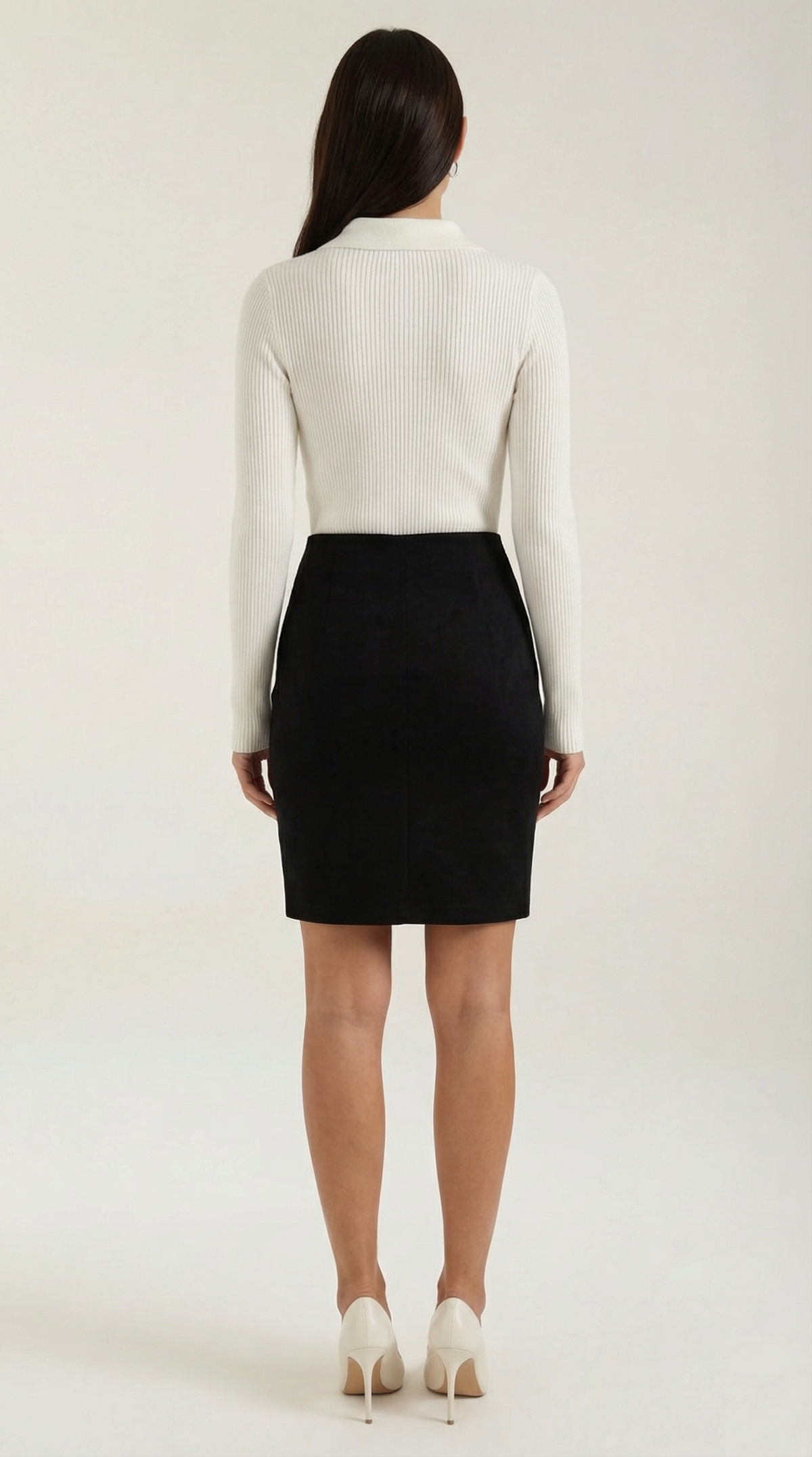 Wool Turtleneck Sweater - Gail Langarm