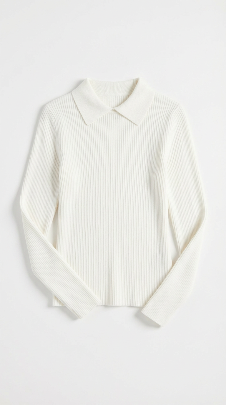 Wool Turtleneck Sweater - Gail Langarm