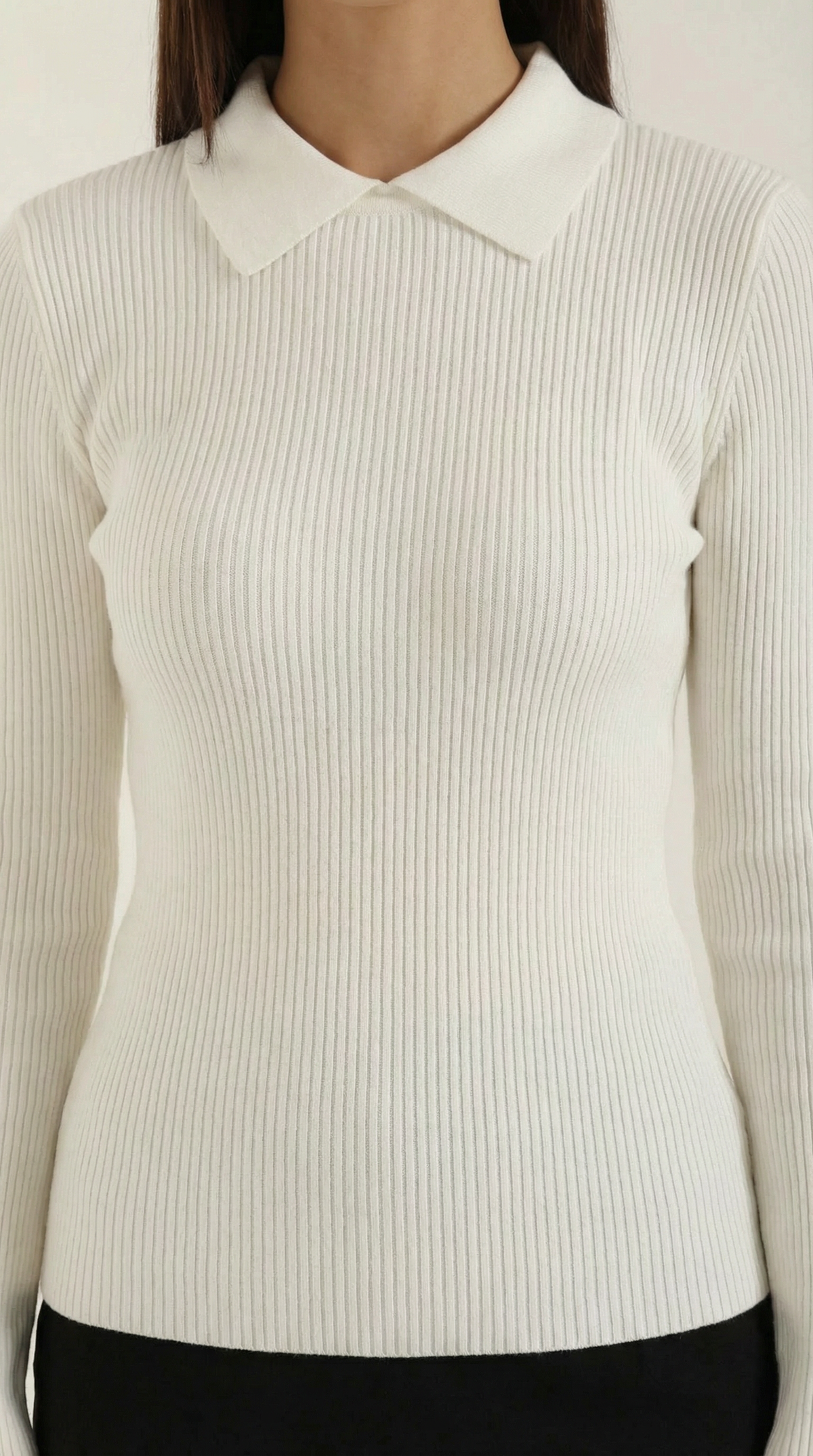 Wool Turtleneck Sweater - Gail Langarm