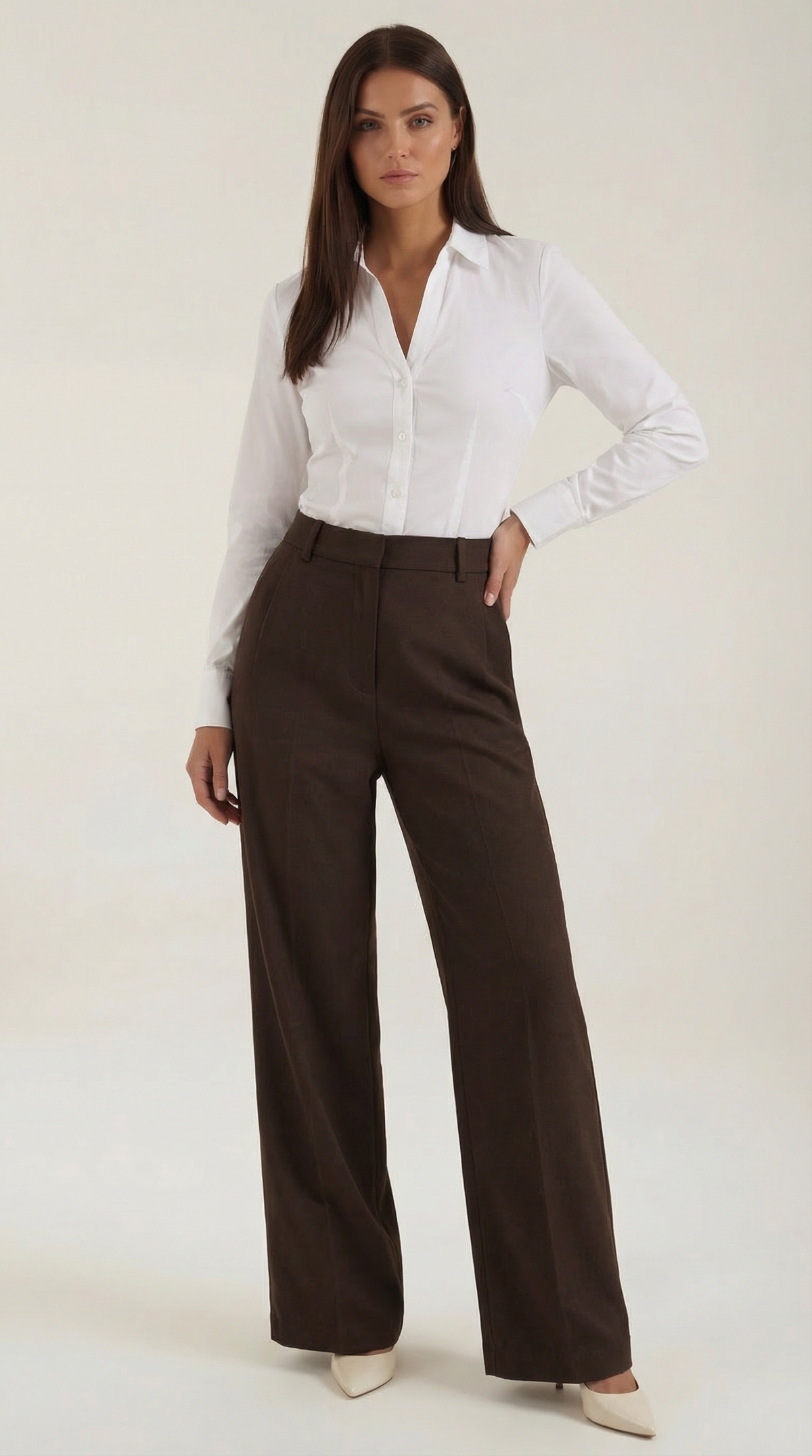 Hazel wide-leg pants
