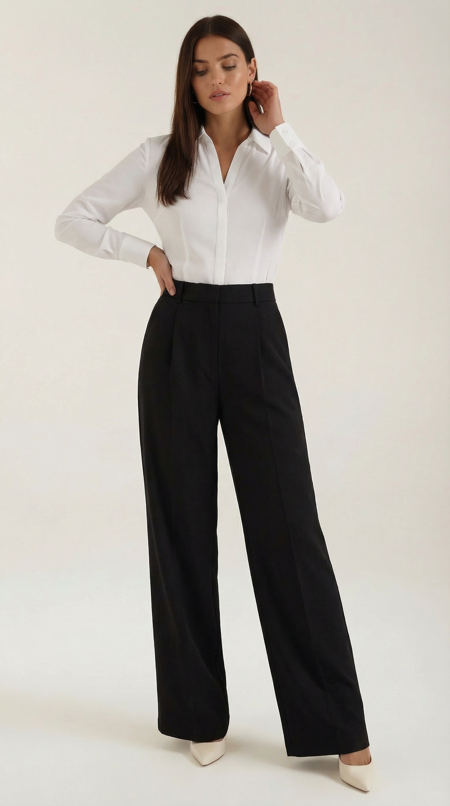 Hazel wide-leg pants