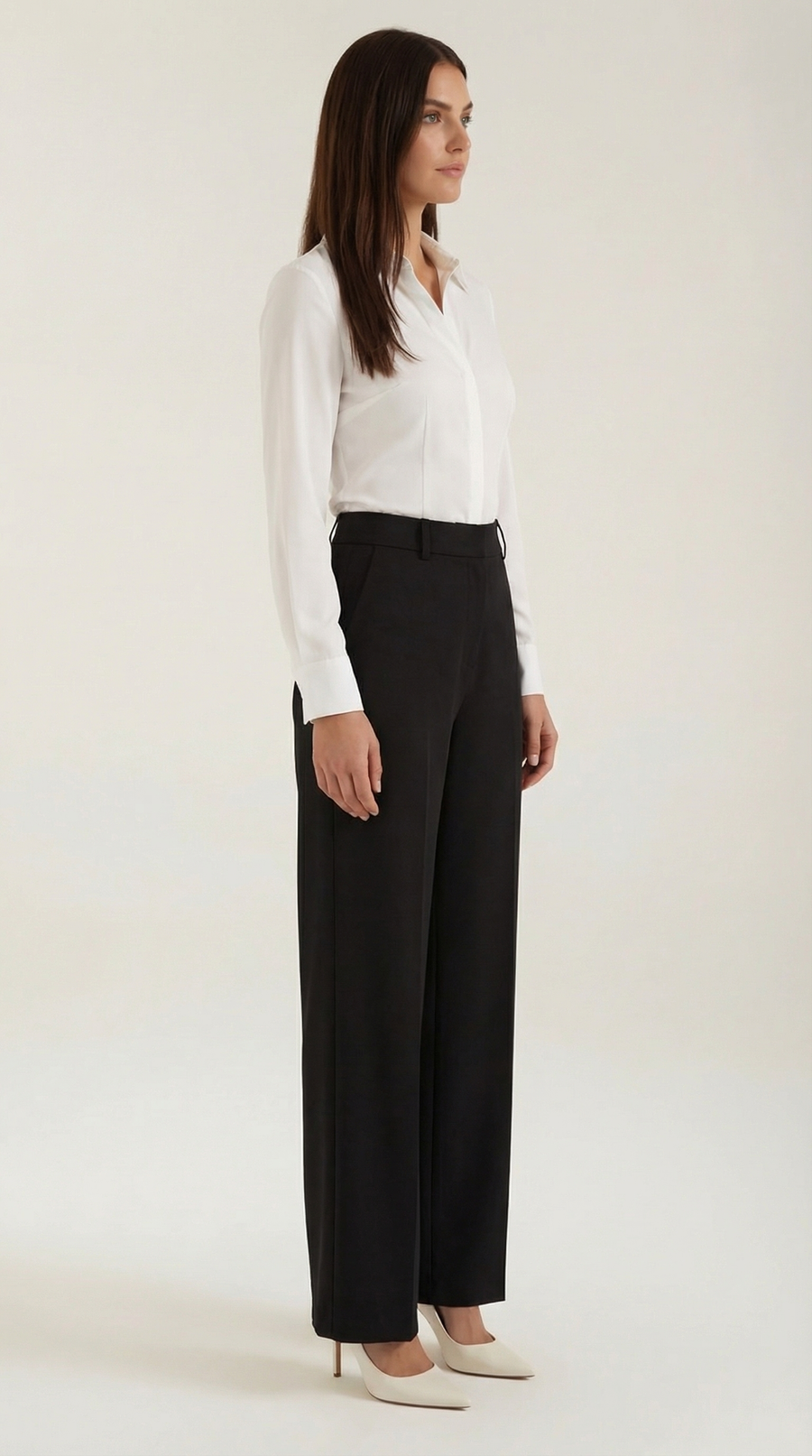 Hazel wide-leg pants