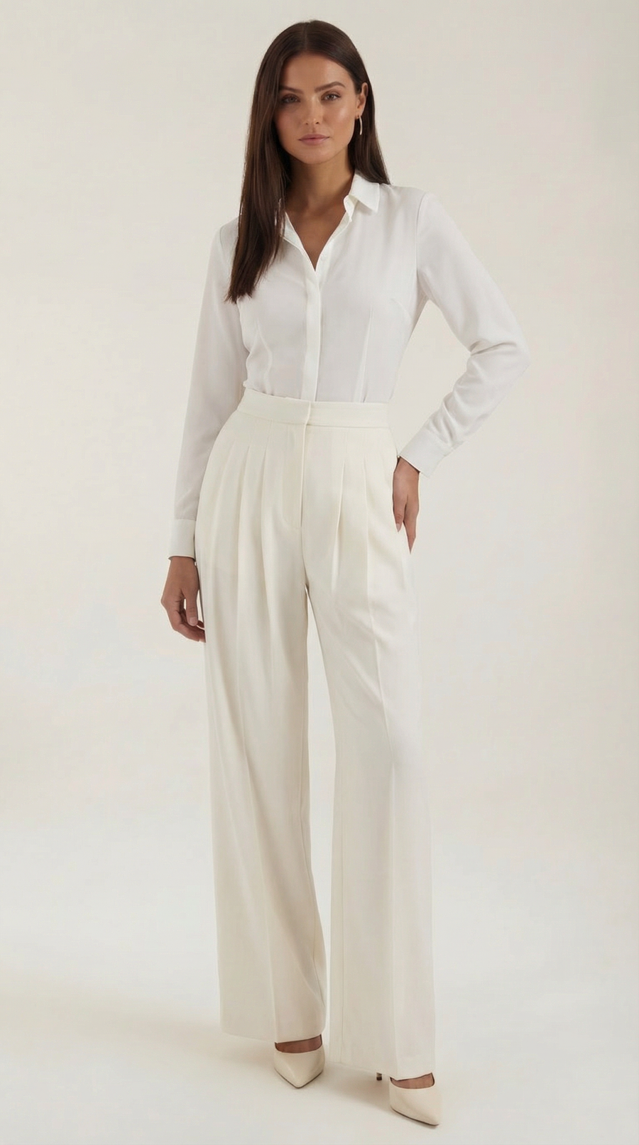 Iris Pleated Pants