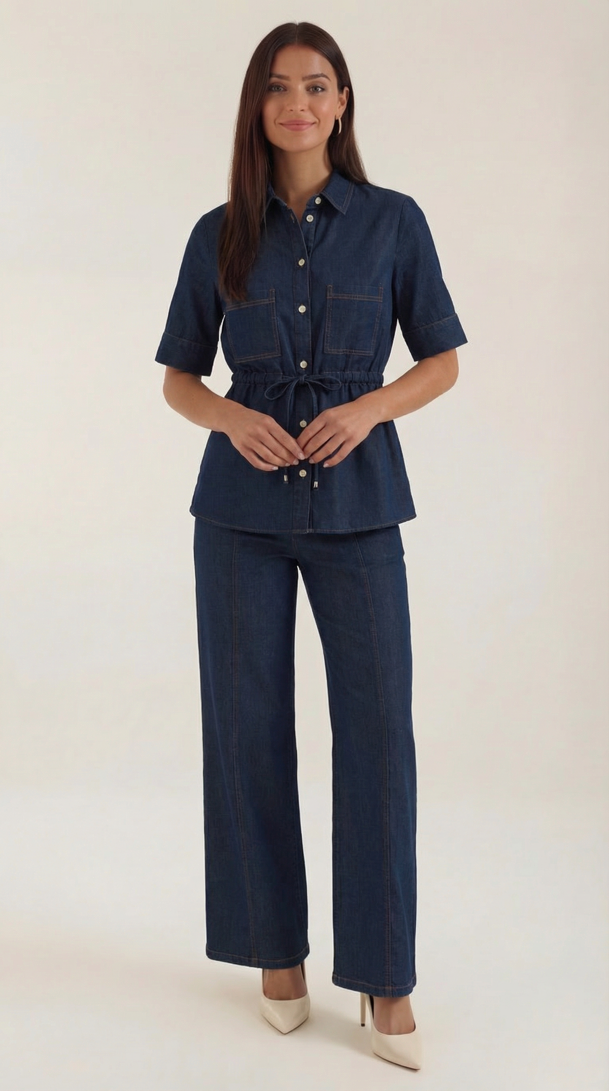 Jade Denim Pants