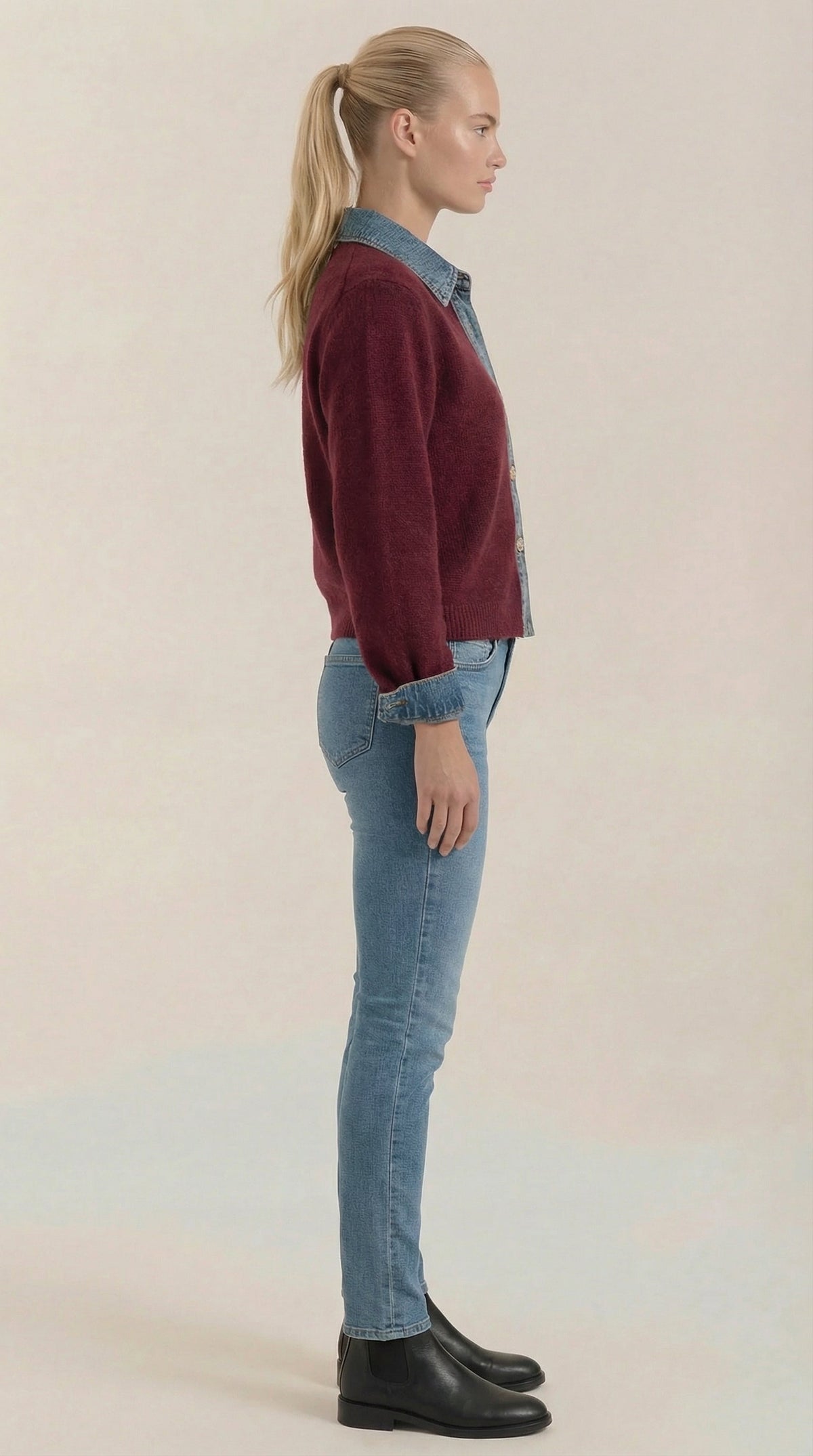 Jody Knitted Roll Neck Jumper