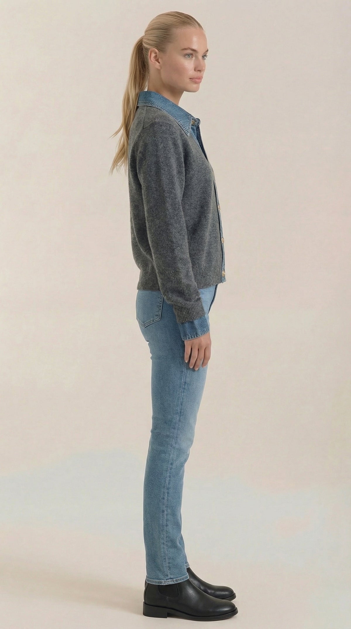 Jody Knitted Roll Neck Jumper
