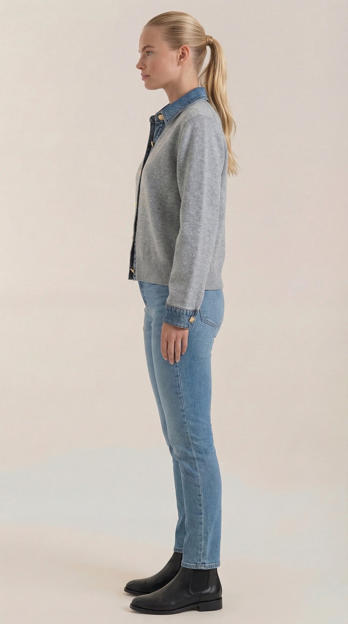 Jody Knitted Roll Neck Jumper