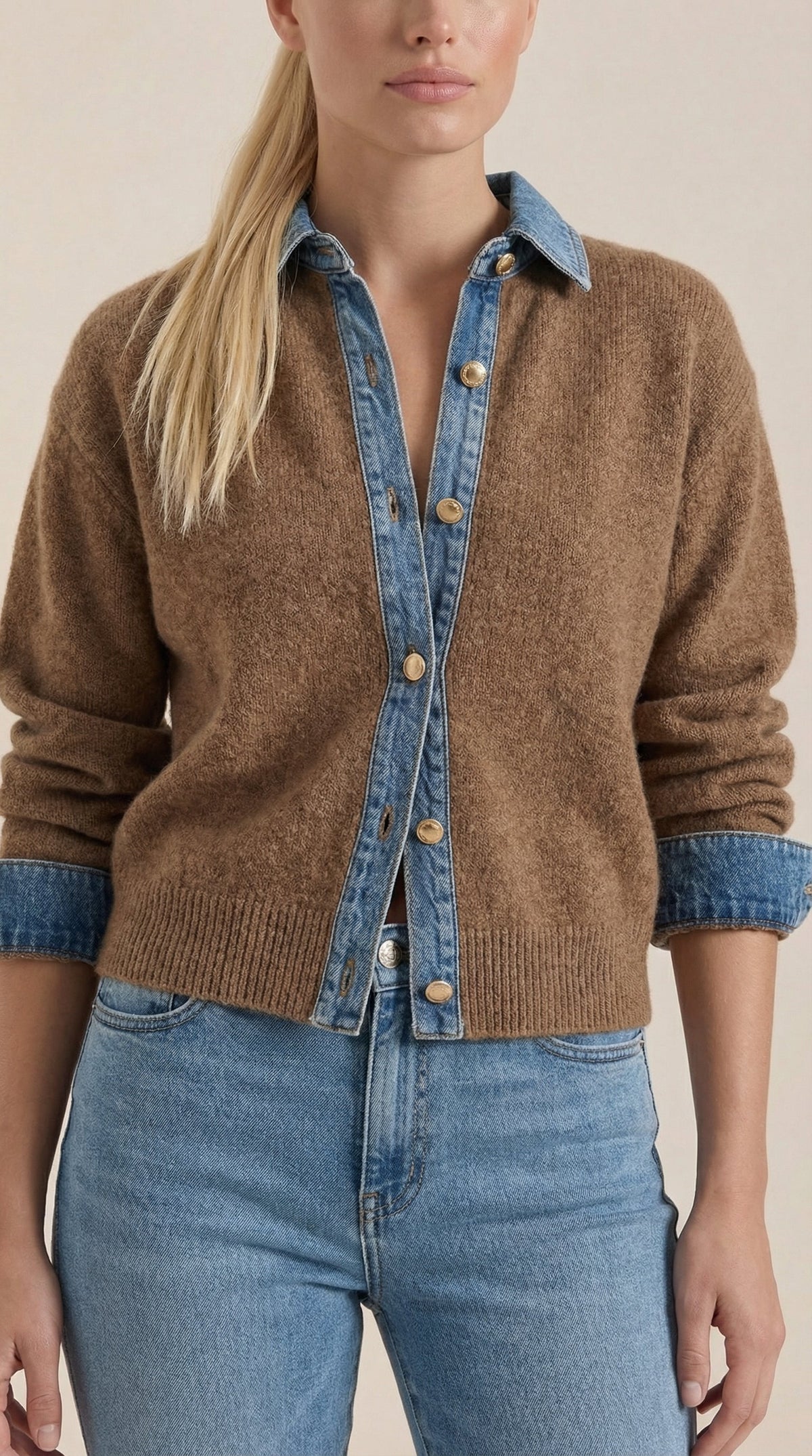 Jody Knitted Roll Neck Jumper