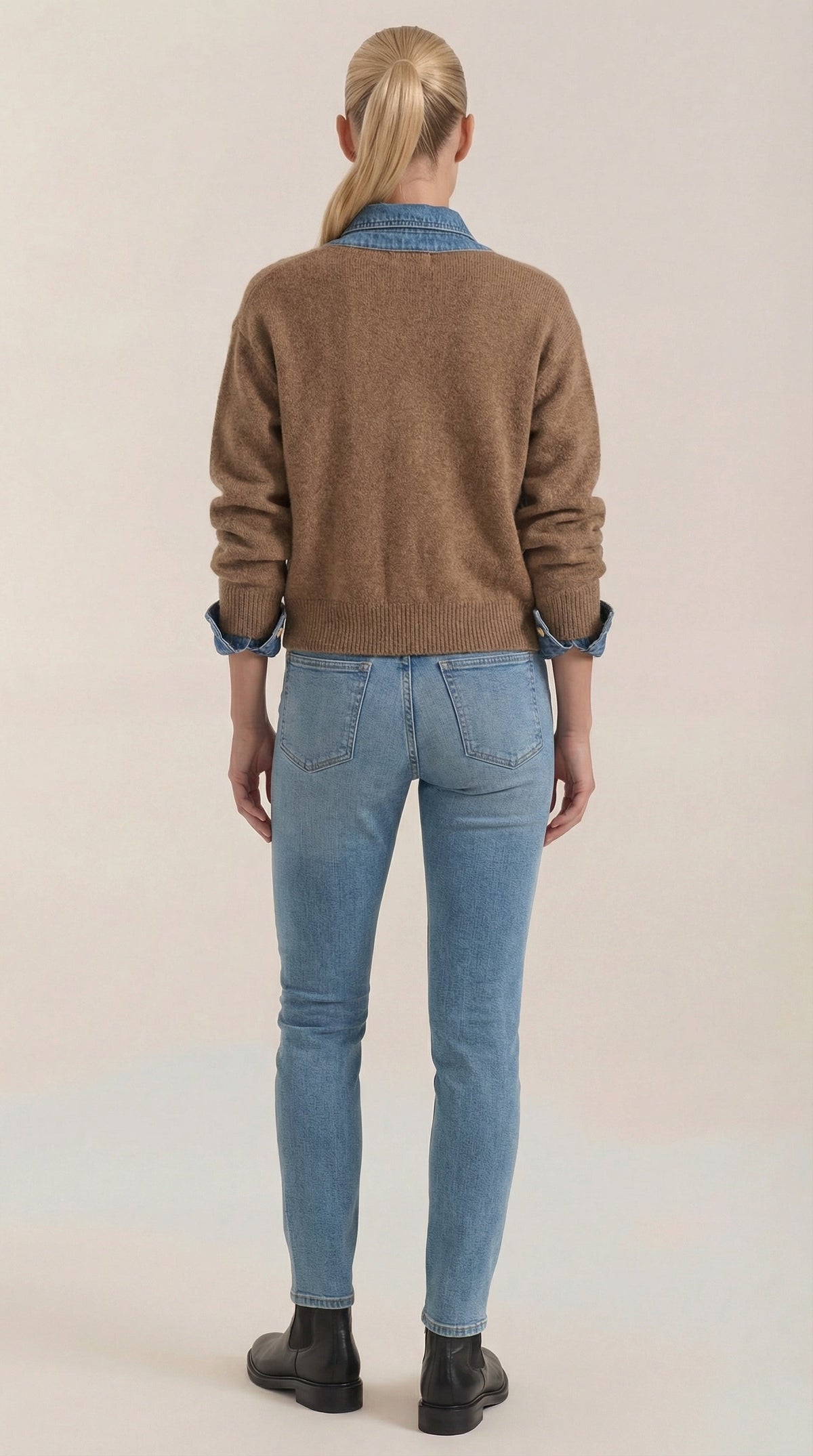 Jody Knitted Roll Neck Jumper