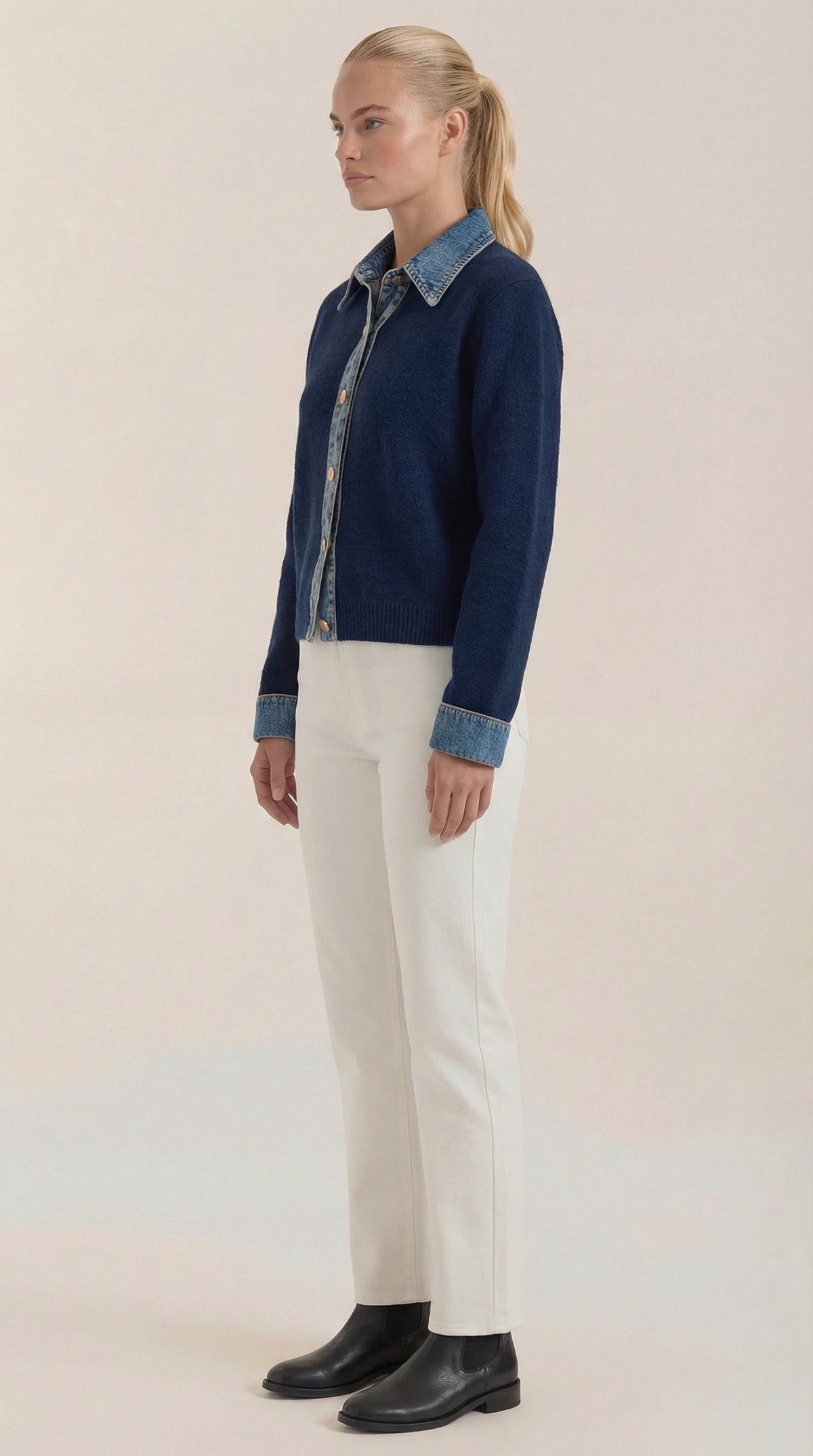 Jody Knitted Roll Neck Jumper