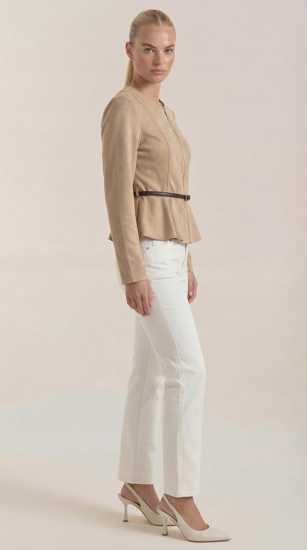 Josie Jacket with Peplum Detail