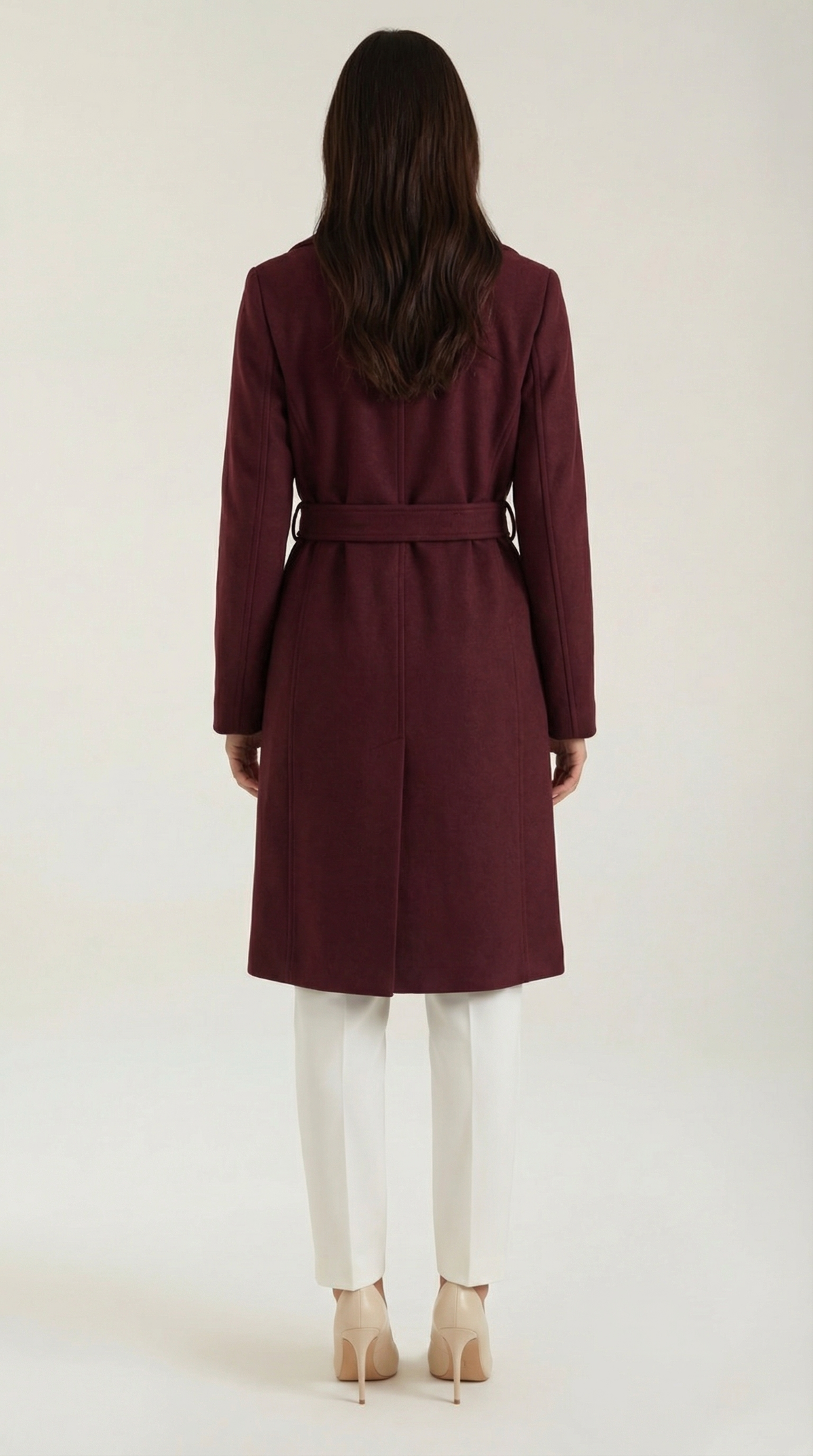 Wool Trench Coat Joyce with Belt
