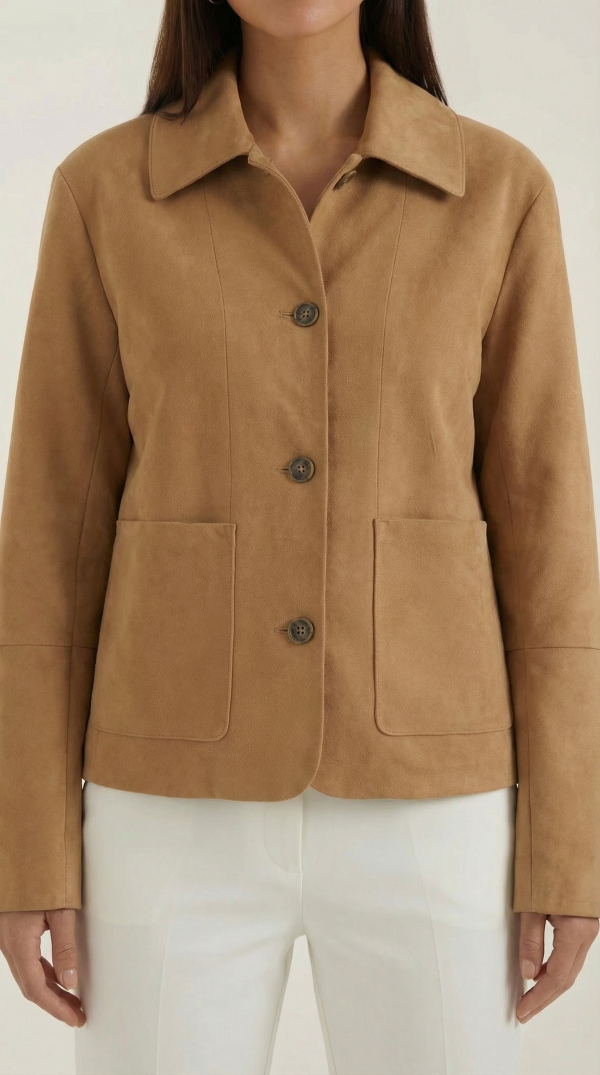 Soft Button-Up Julie Jacket