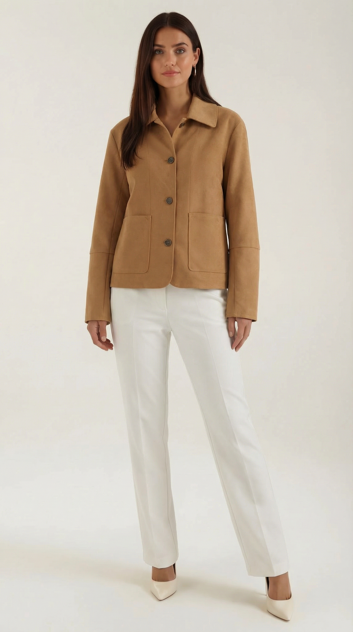 Soft Button-Up Julie Jacket