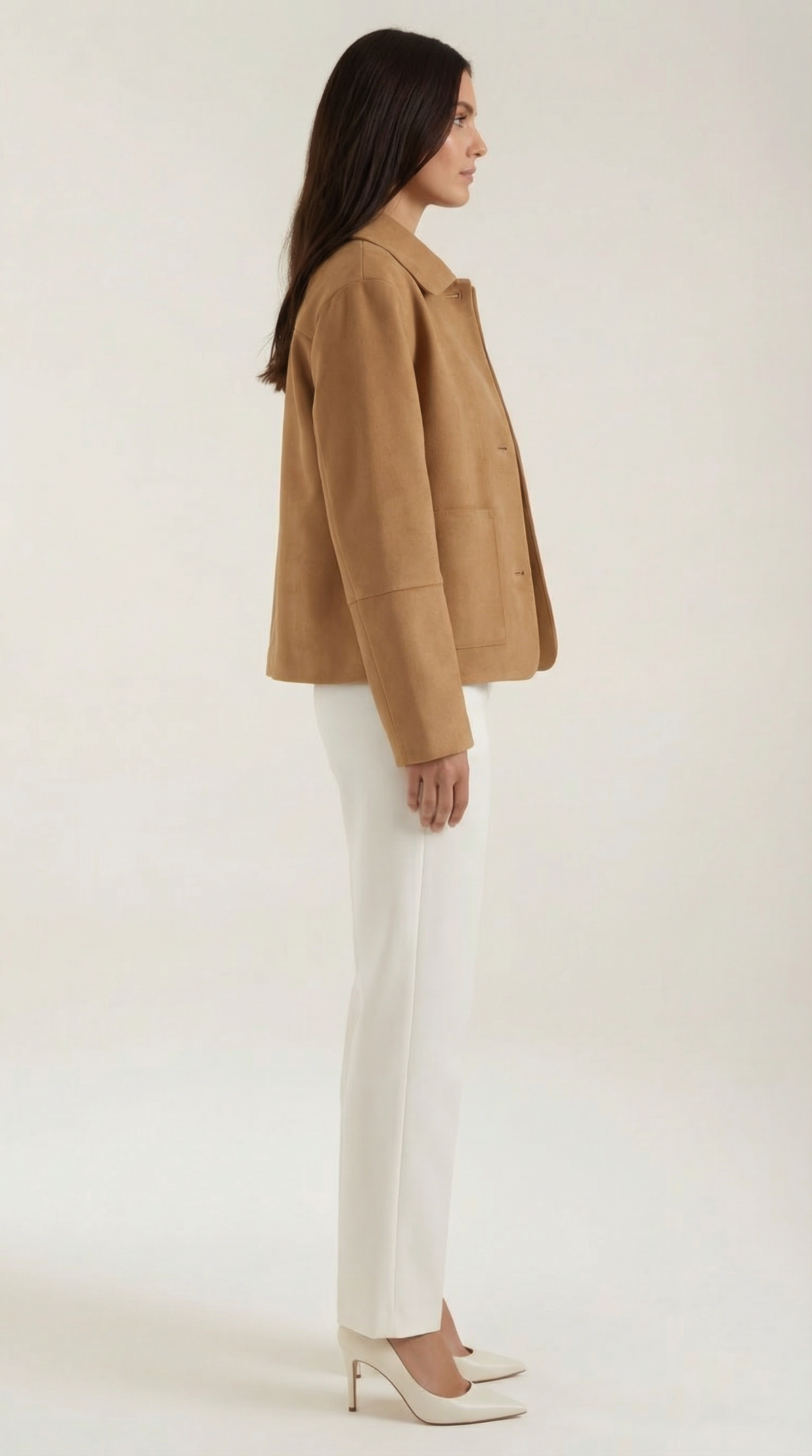 Soft Button-Up Julie Jacket
